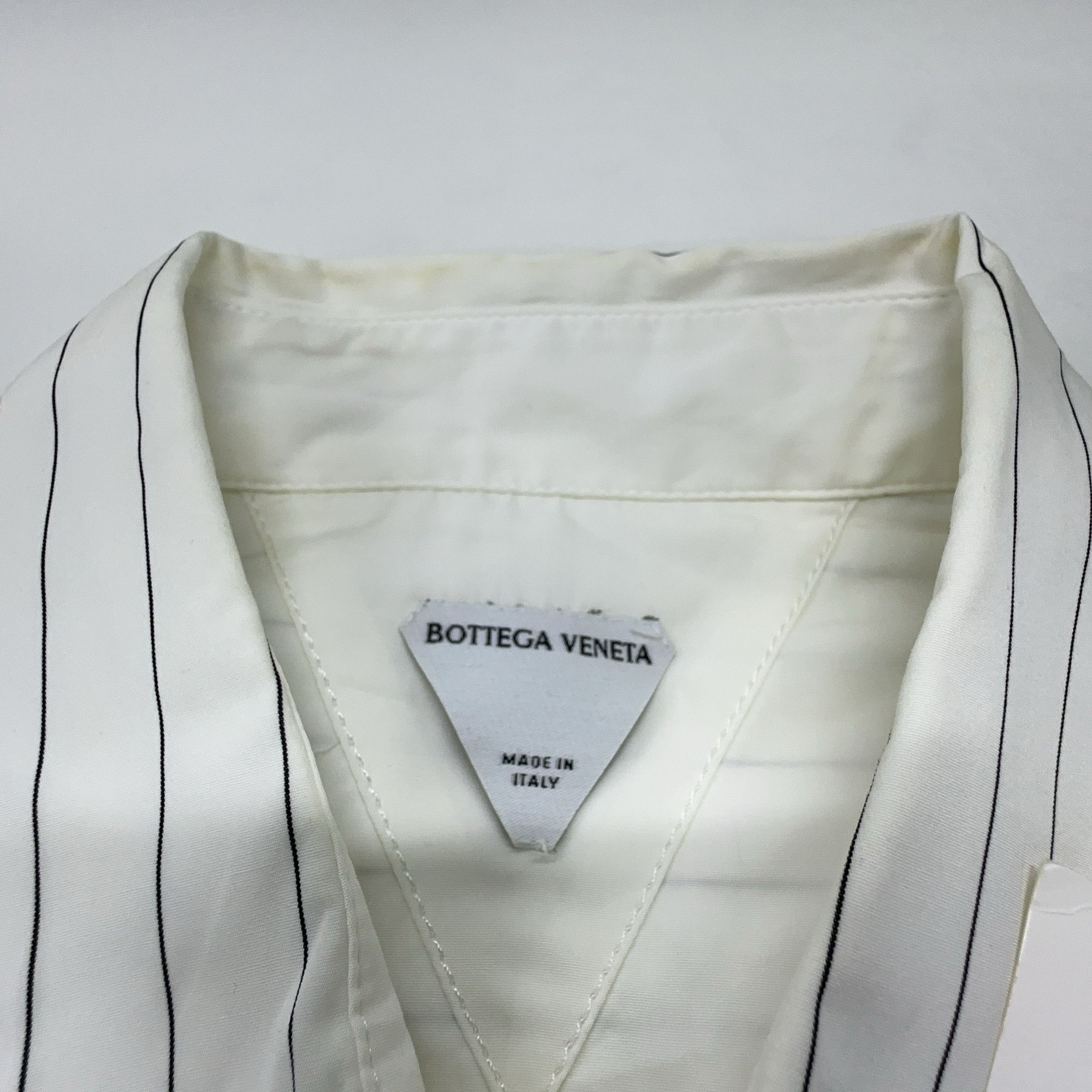 Bottega Veneta Bottega Veneta Striped Button Up Shirt Size S Size US S / EU 44-46 / 1 - 4 Thumbnail