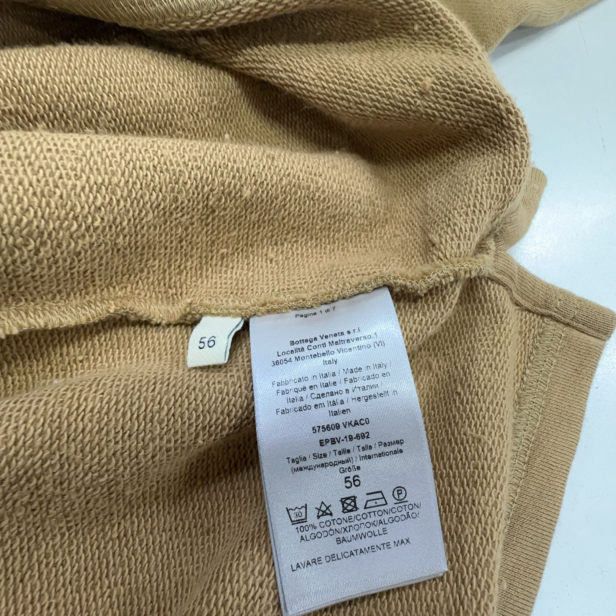 Bottega Veneta Bottega Veneta Solid Hoodie Size XL Size US XL / EU 56 / 4 - 5 Thumbnail