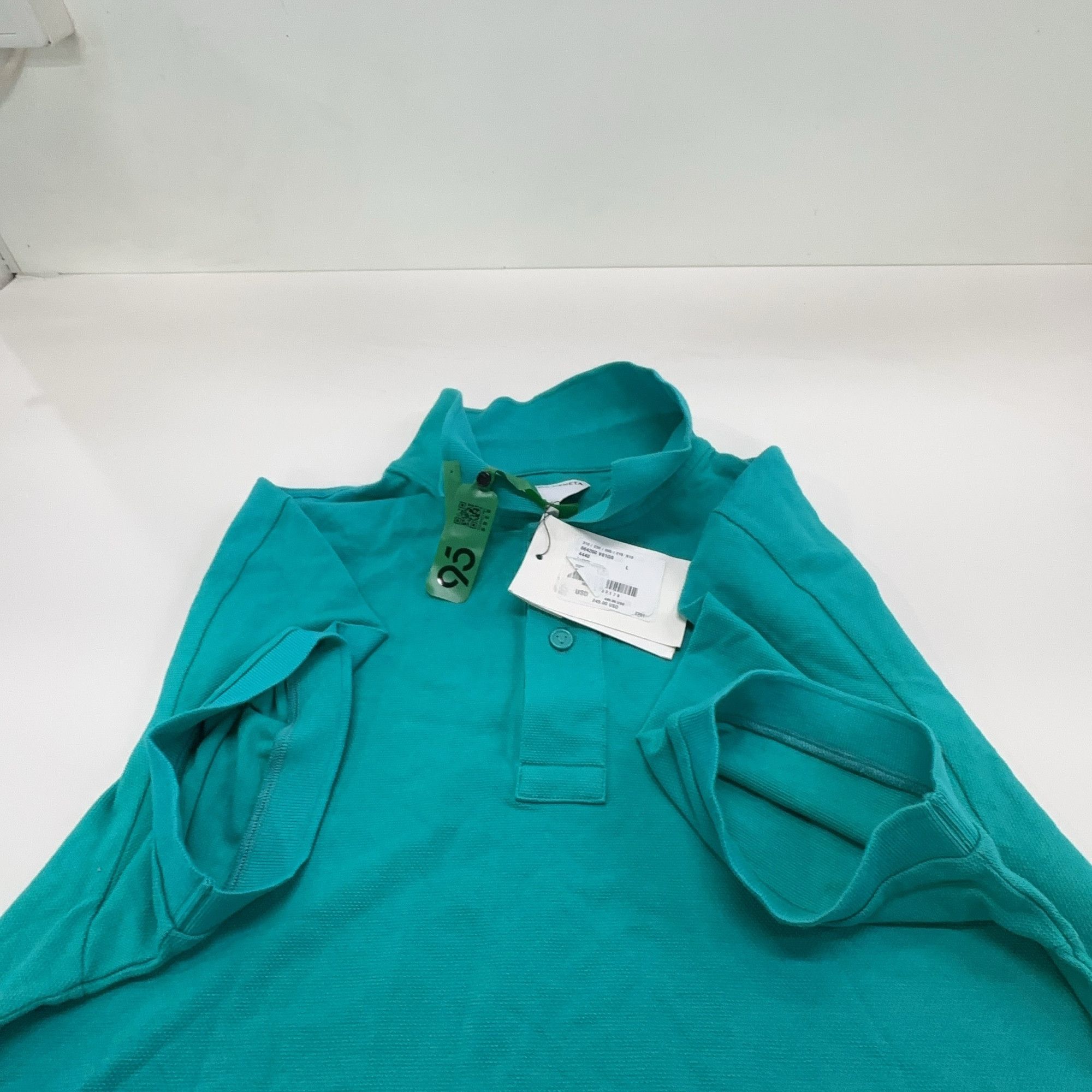 Bottega Veneta Bottega Veneta Cotton Polo Shirt Size L Size US L / EU 52-54 / 3 - 8 Thumbnail