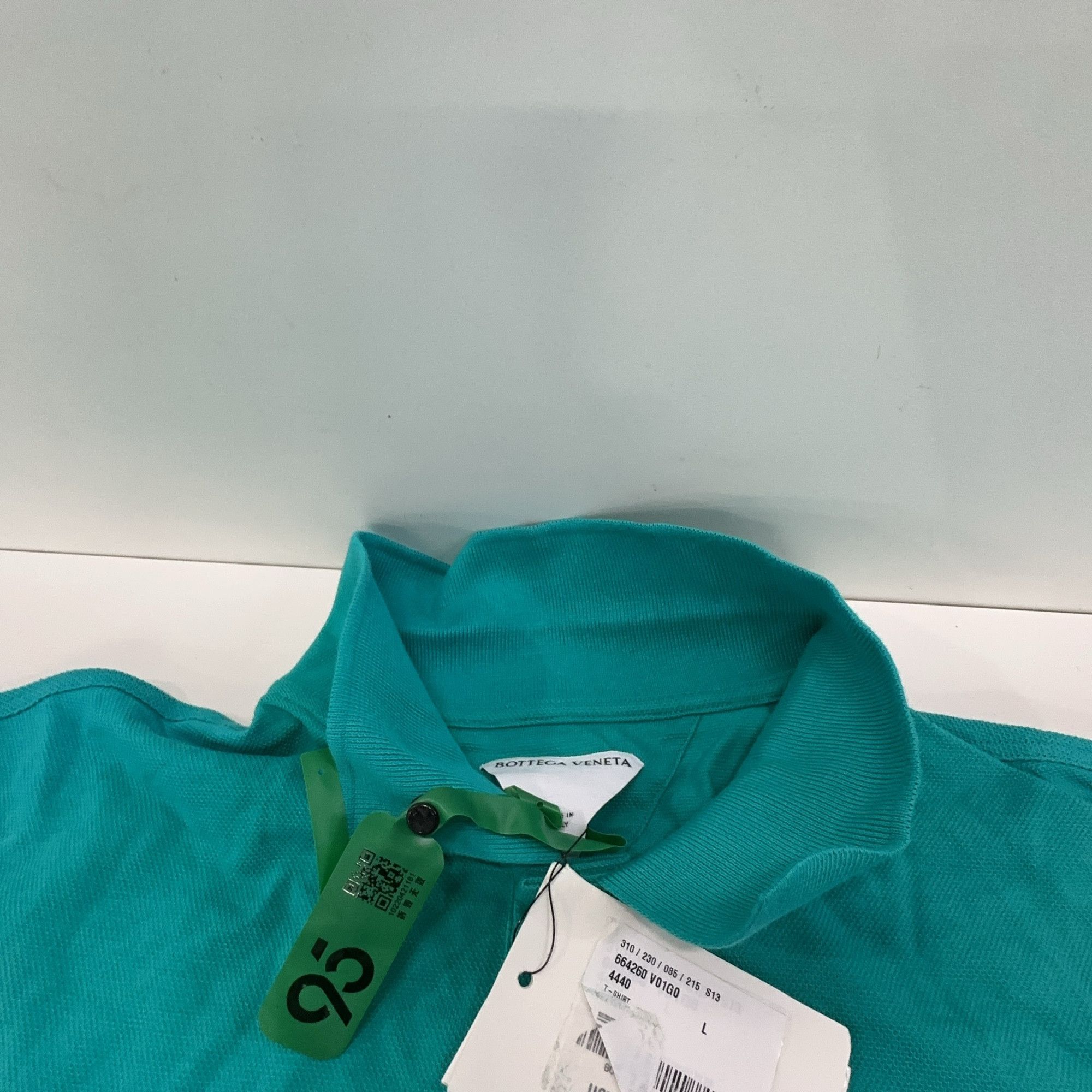 Bottega Veneta Bottega Veneta Cotton Polo Shirt Size L Size US L / EU 52-54 / 3 - 6 Thumbnail