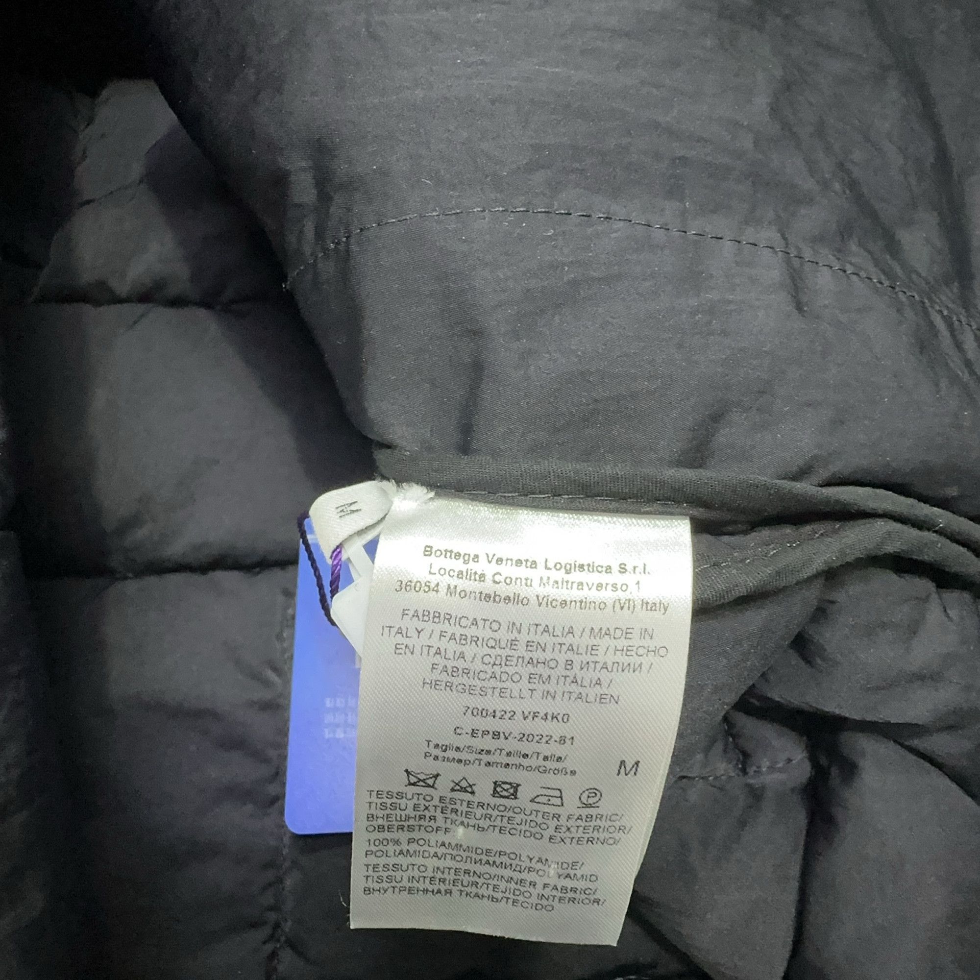 Bottega Veneta Bottega Veneta Quilted Light Jacket Size M Size US M / EU 48-50 / 2 - 3 Thumbnail
