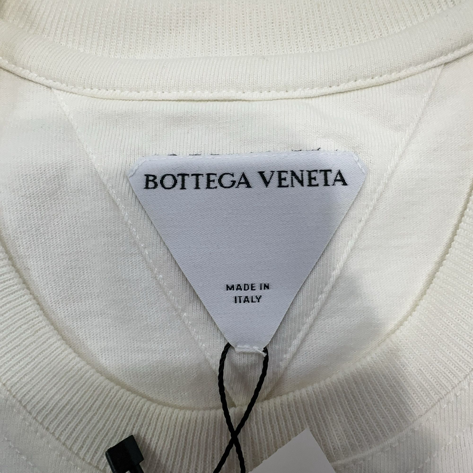 Bottega Veneta Bottega Veneta White T-Shirt Size L Size L / US 10 / IT 46 - 4 Thumbnail