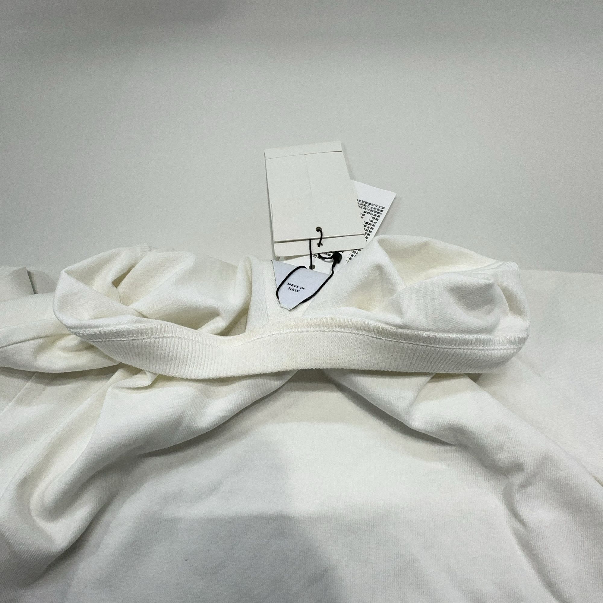 Bottega Veneta Bottega Veneta White T-Shirt Size L Size L / US 10 / IT 46 - 6 Thumbnail