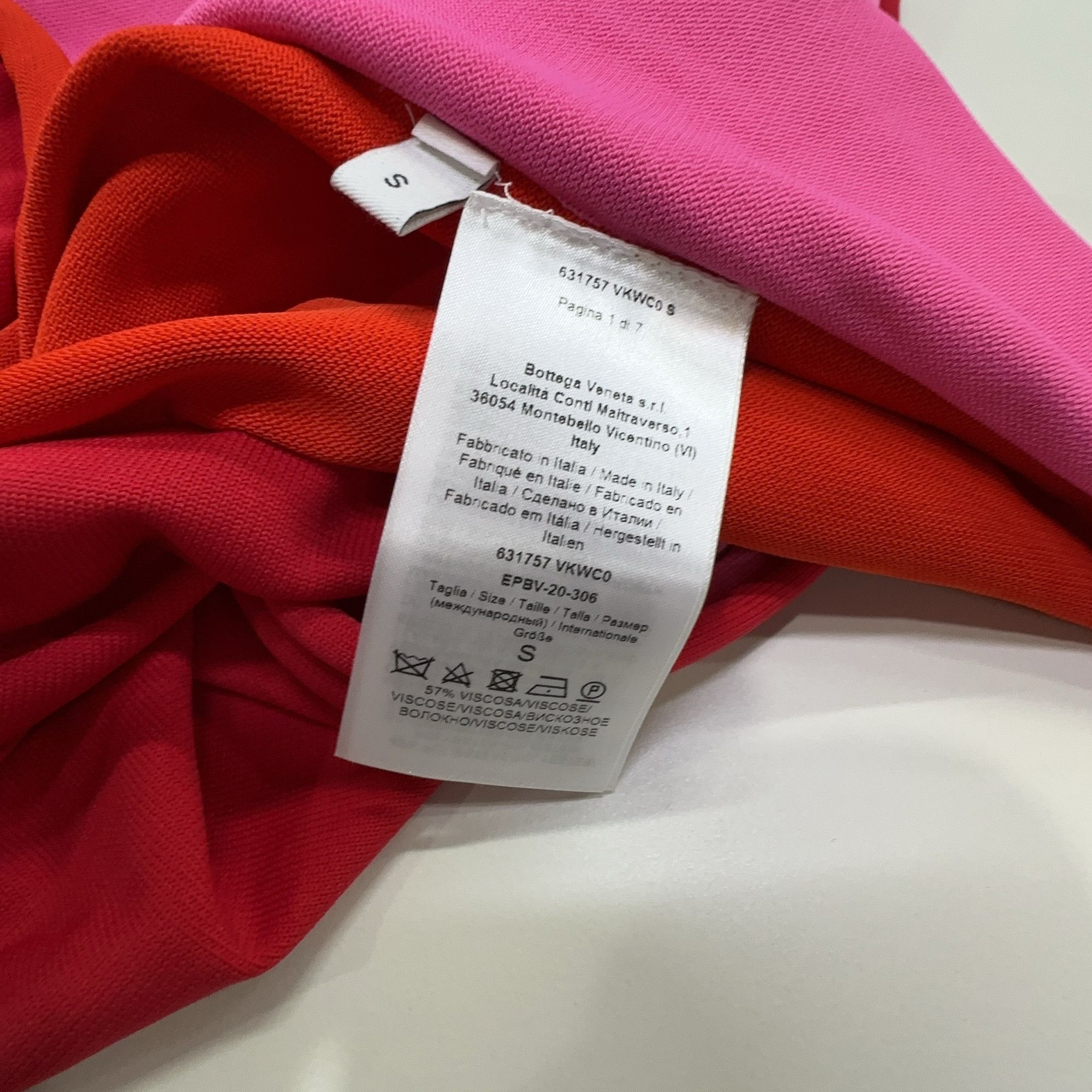 Bottega Veneta Bottega Veneta Colorblock Midi Dress Size S Size S / US 4 / IT 40 - 3 Thumbnail