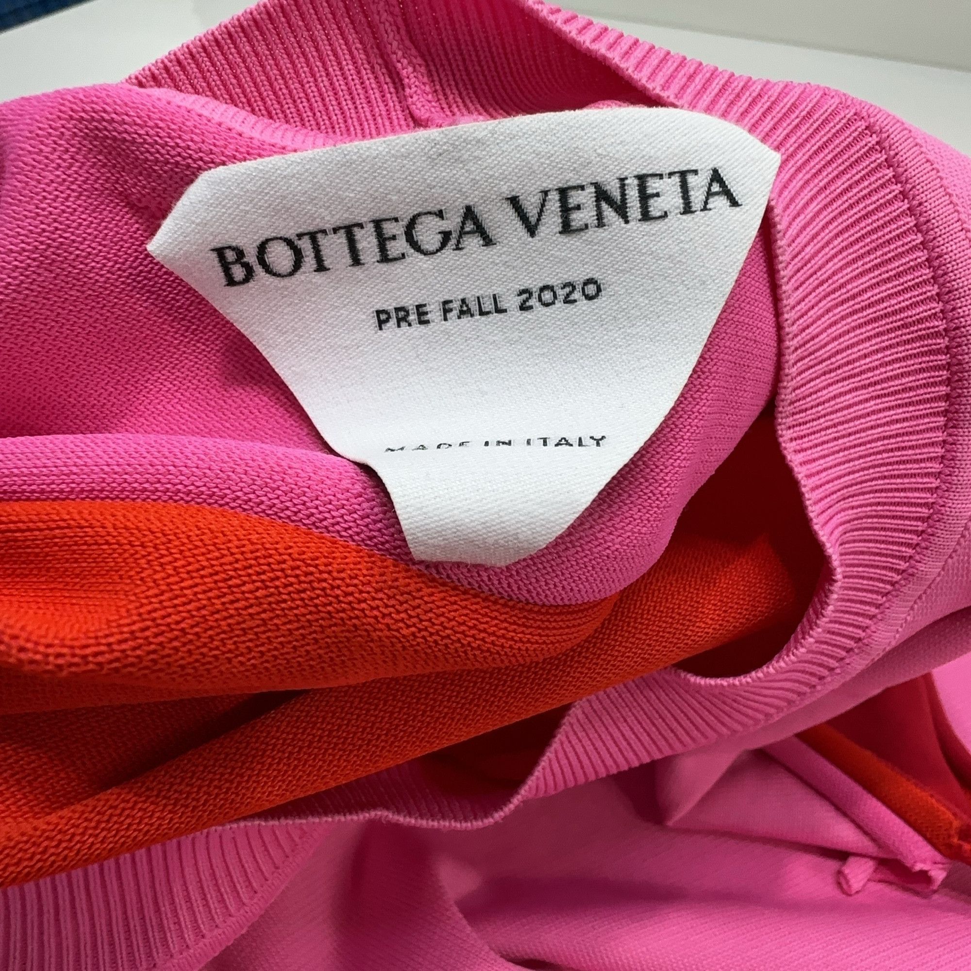 Bottega Veneta Bottega Veneta Colorblock Midi Dress Size S Size S / US 4 / IT 40 - 5 Thumbnail