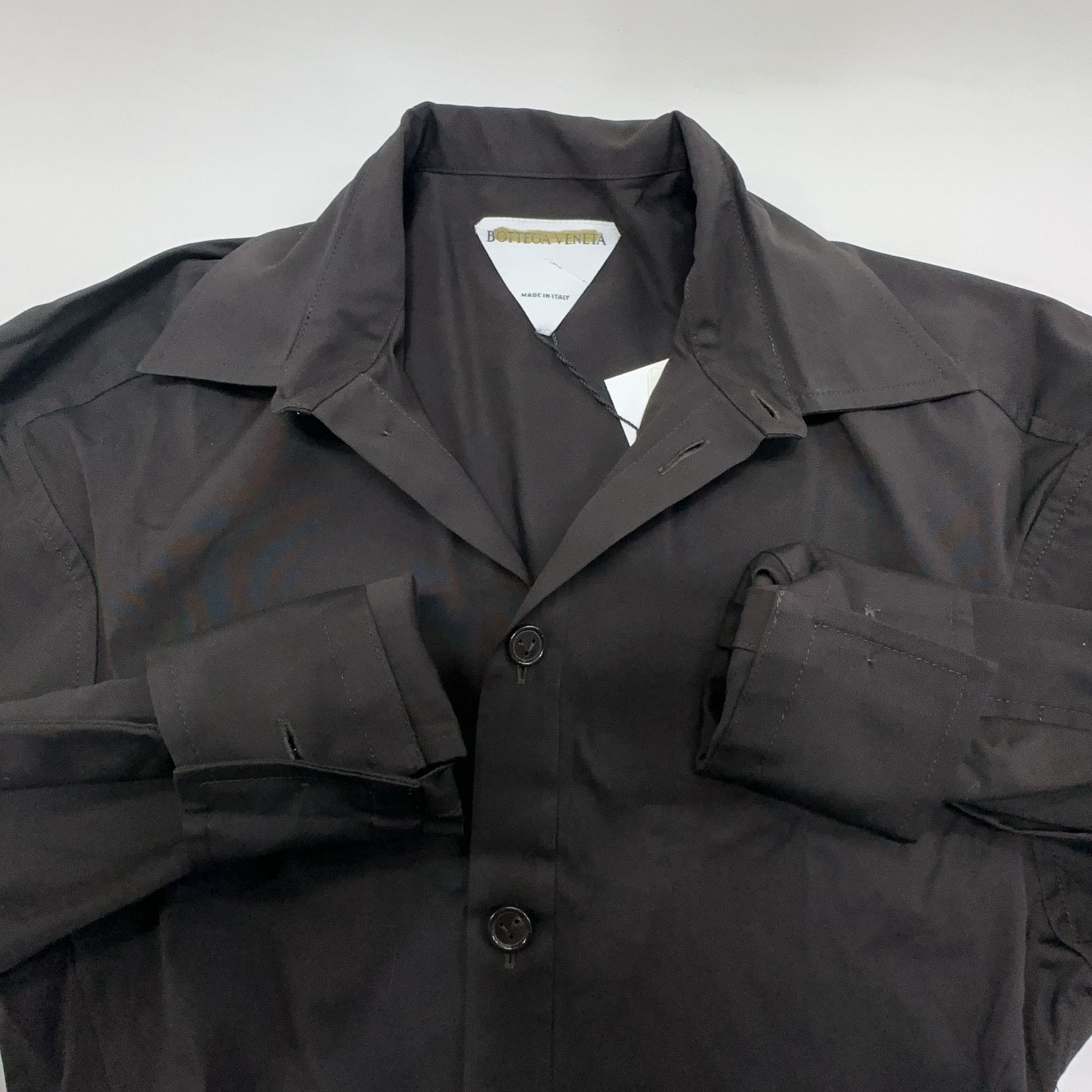 Bottega Veneta Bottega Veneta Cotton Button Up Shirt Size 34 Size XXS / US 00 / IT 34 - 7 Thumbnail