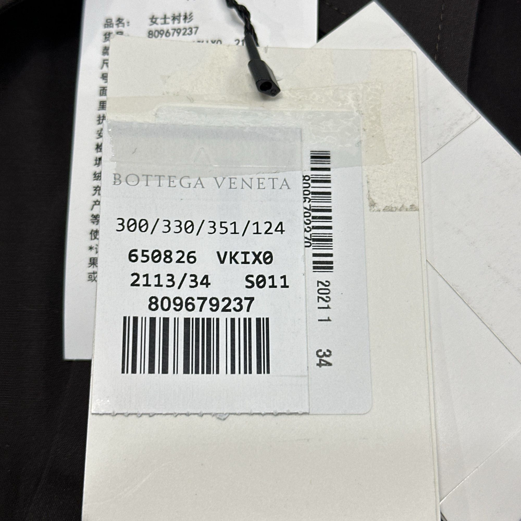 Bottega Veneta Bottega Veneta Cotton Button Up Shirt Size 34 Size XXS / US 00 / IT 34 - 5 Thumbnail