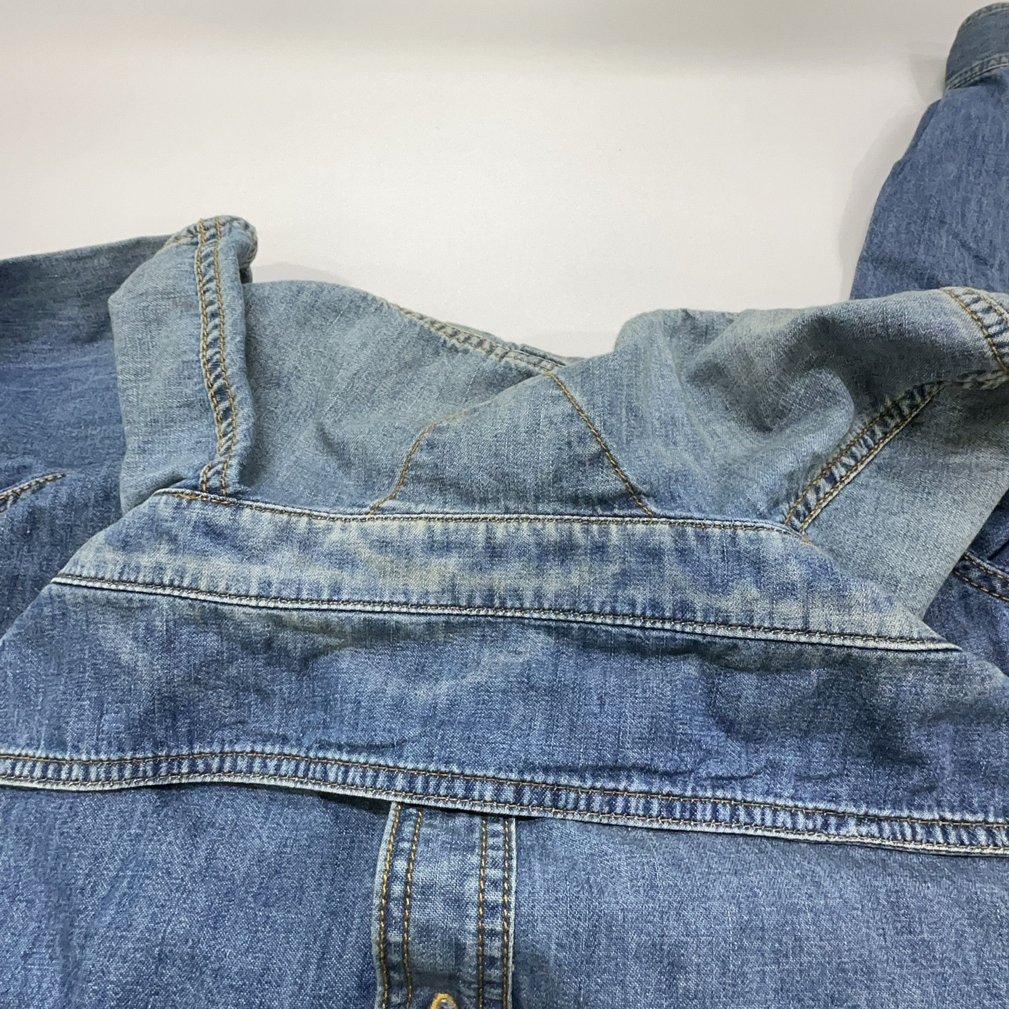Bottega Veneta Bottega Veneta Washed Denim Button Up Shirt Size 36 Size XS / US 0-2 / IT 36-38 - 6 Thumbnail