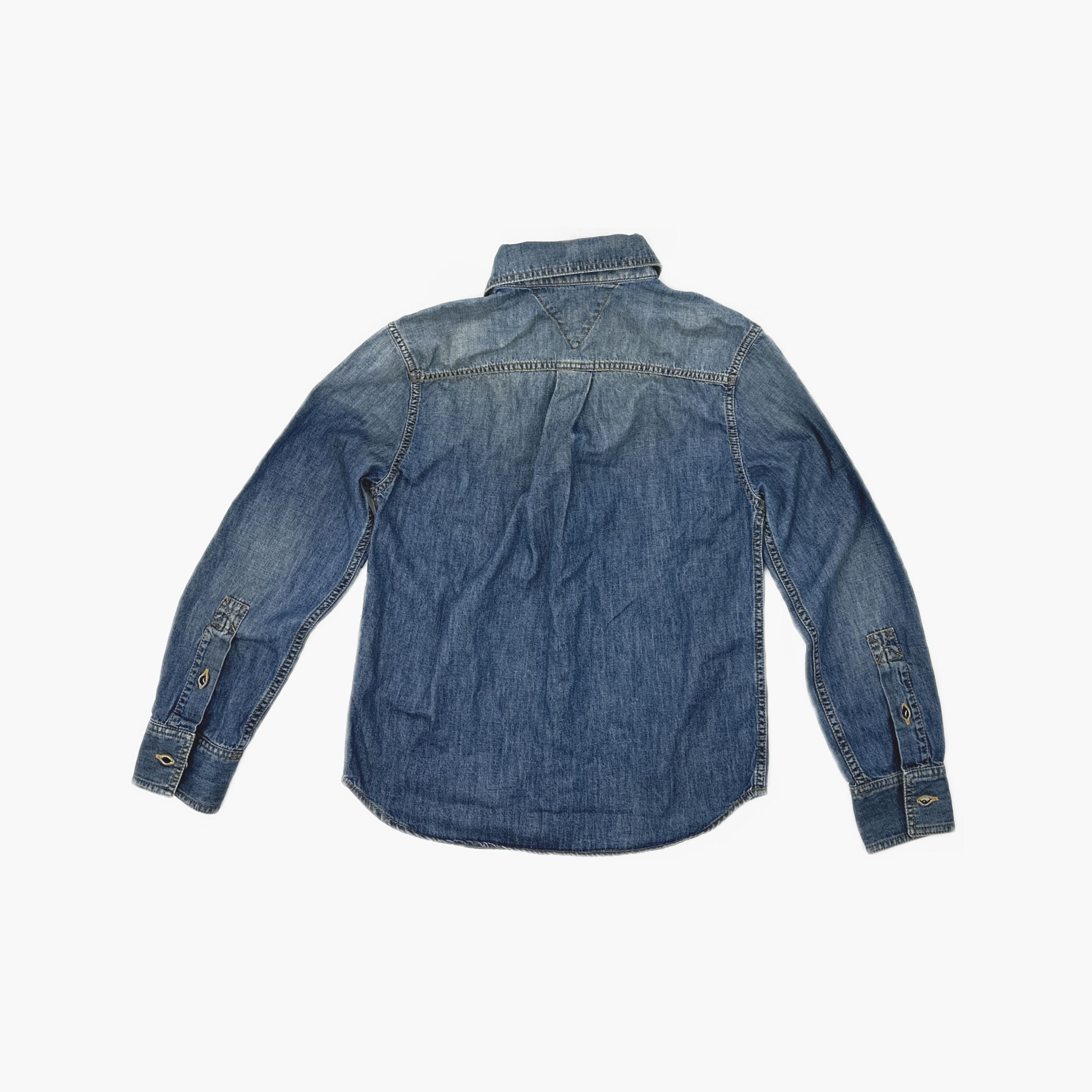 Bottega Veneta Bottega Veneta Washed Denim Button Up Shirt Size 36 Size XS / US 0-2 / IT 36-38 - 2 Thumbnail