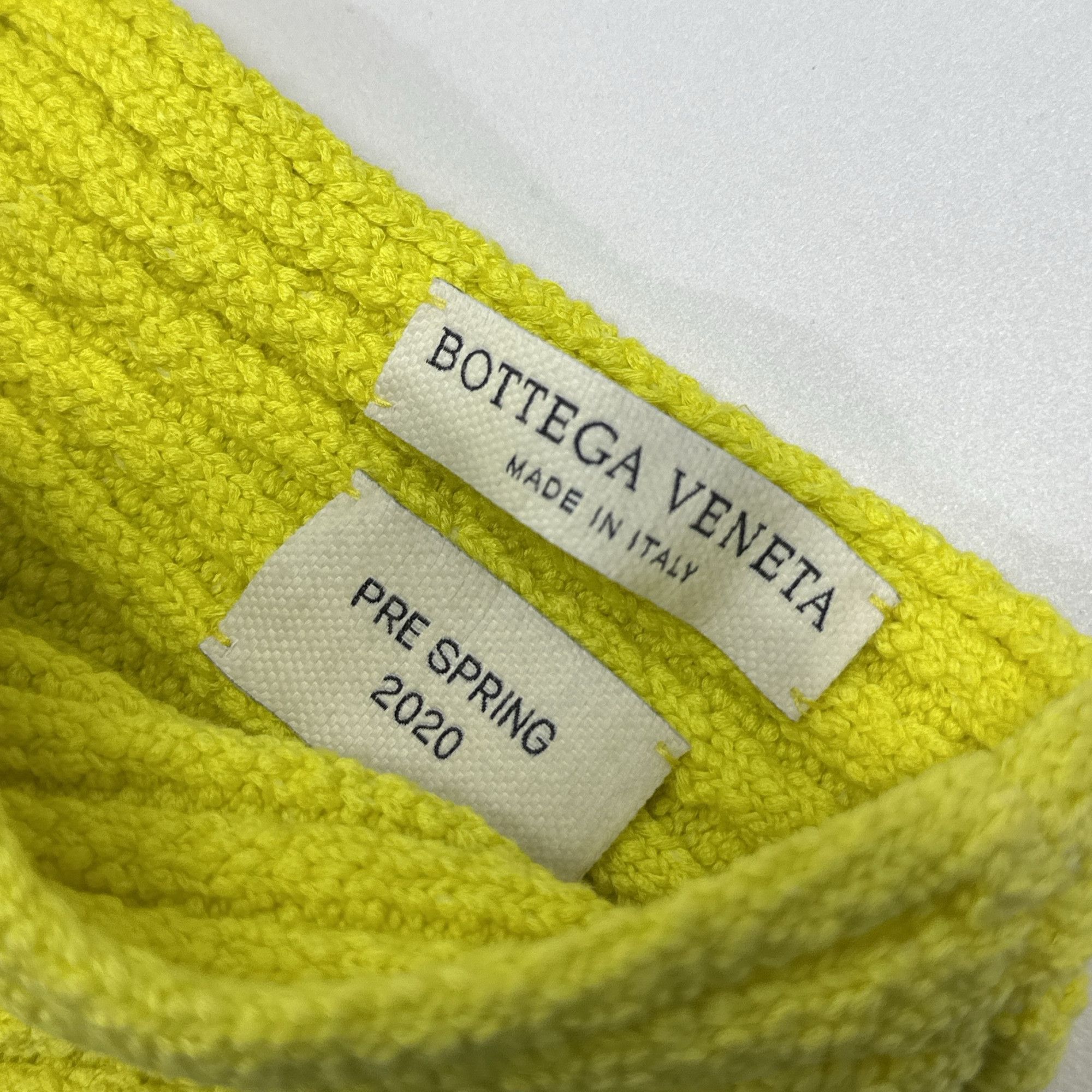 Bottega Veneta Bottega Veneta Yellow Wrap Knit Sweater Size 36 Size XS / US 0-2 / IT 36-38 - 4 Thumbnail