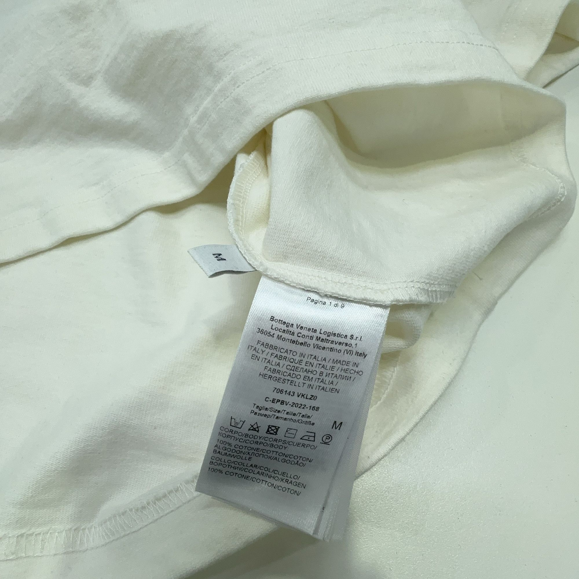 Bottega Veneta Bottega Veneta Rivet Pocket T-Shirt Size M Size M / US 6-8 / IT 42-44 - 4 Thumbnail