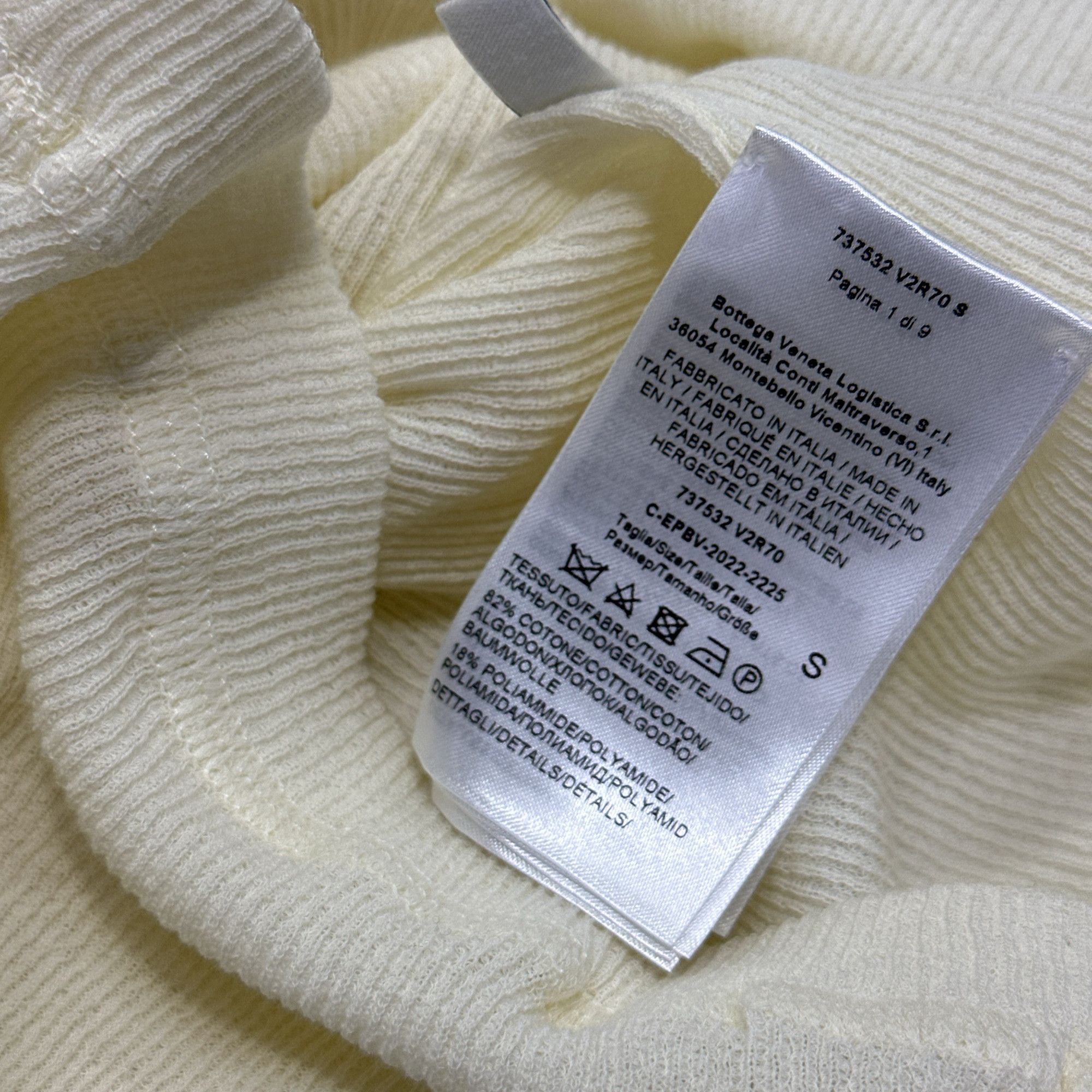 Bottega Veneta Bottega Veneta Ribbed Knit Henley Sweater Size S Size S / US 4 / IT 40 - 3 Thumbnail