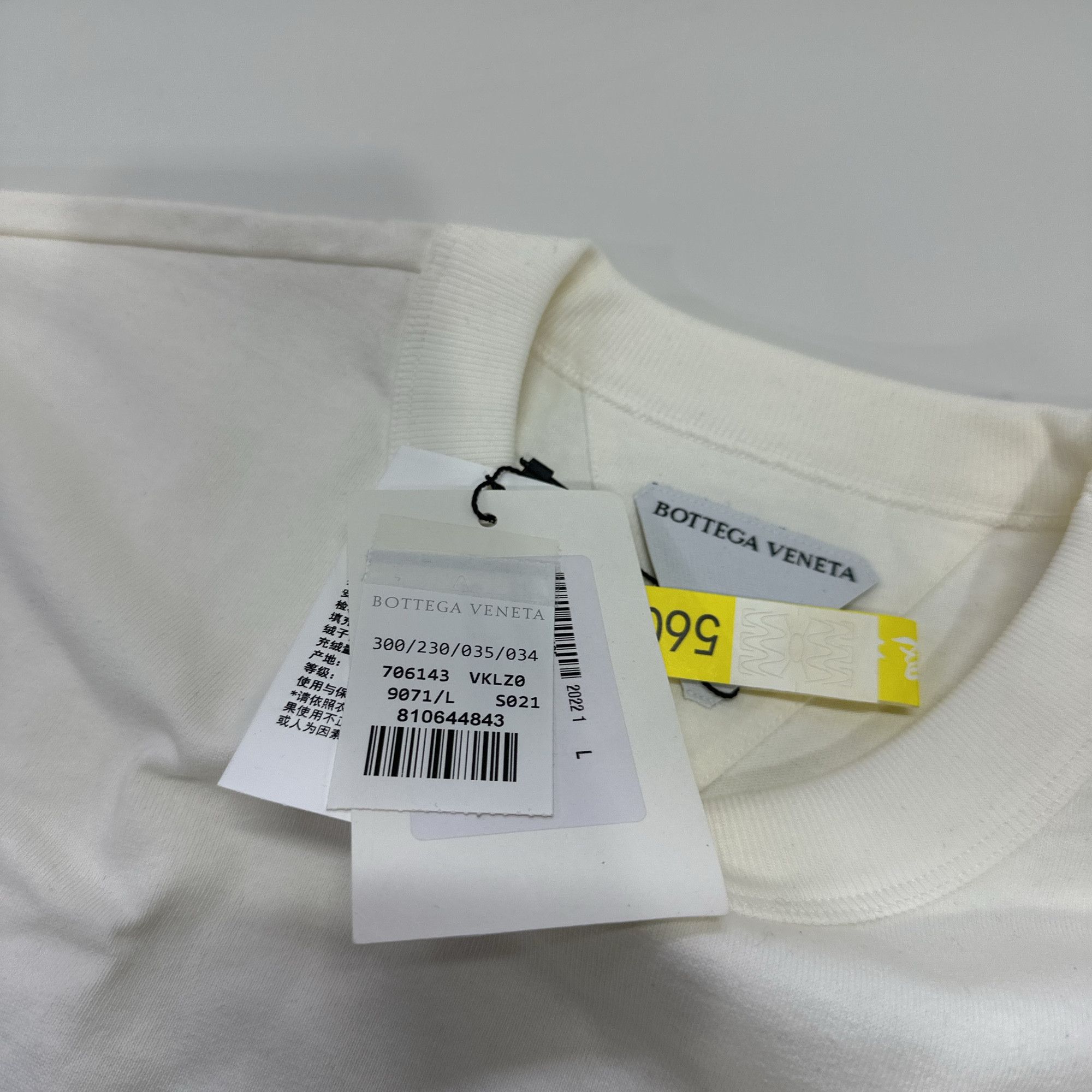 Bottega Veneta Bottega Veneta Pocket T-Shirt Size L Size US L / EU 52-54 / 3 - 4 Thumbnail