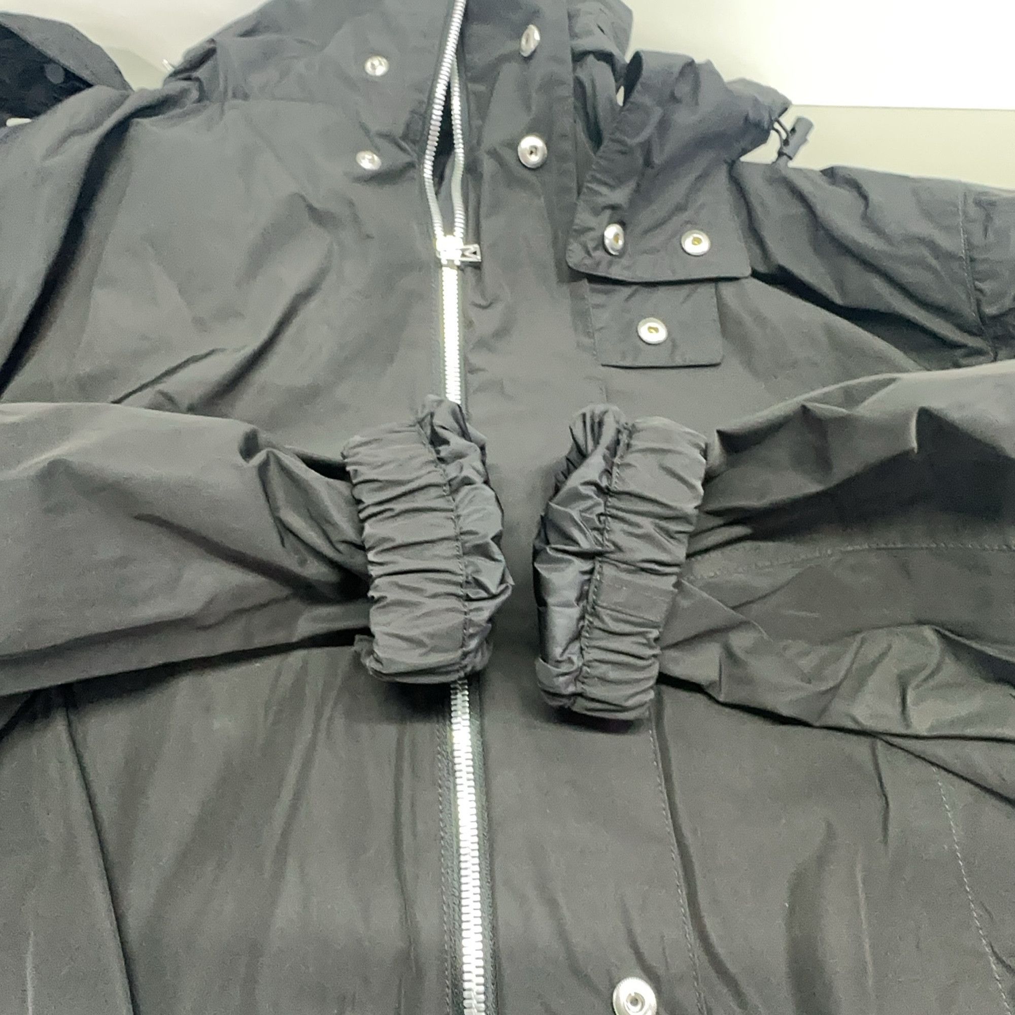 Bottega Veneta Bottega Veneta Black Hooded Light Jacket Size 46 Size US S / EU 44-46 / 1 - 10 Thumbnail