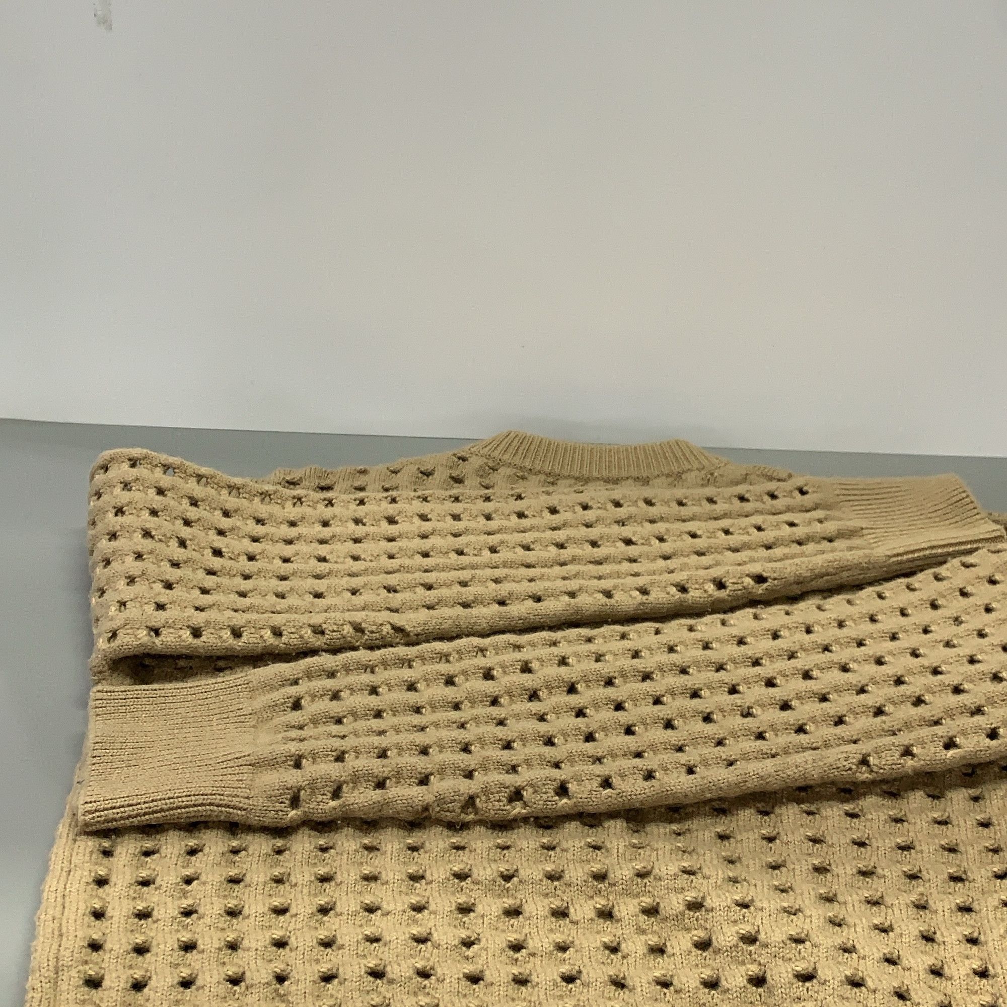Bottega Veneta Bottega Veneta Openwork V-Neck Sweater Size M Size M / US 6-8 / IT 42-44 - 11 Thumbnail