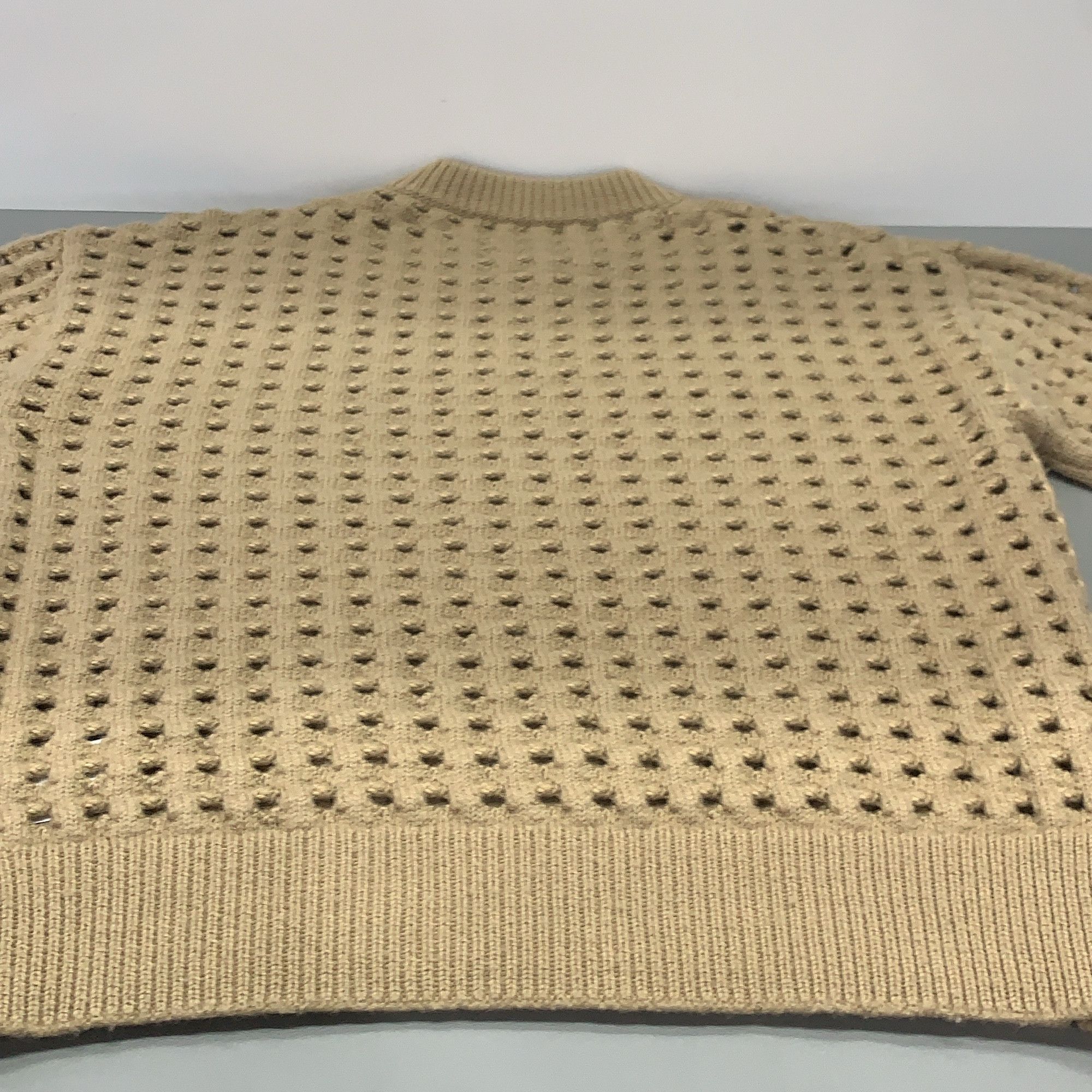 Bottega Veneta Bottega Veneta Openwork V-Neck Sweater Size M Size M / US 6-8 / IT 42-44 - 9 Thumbnail
