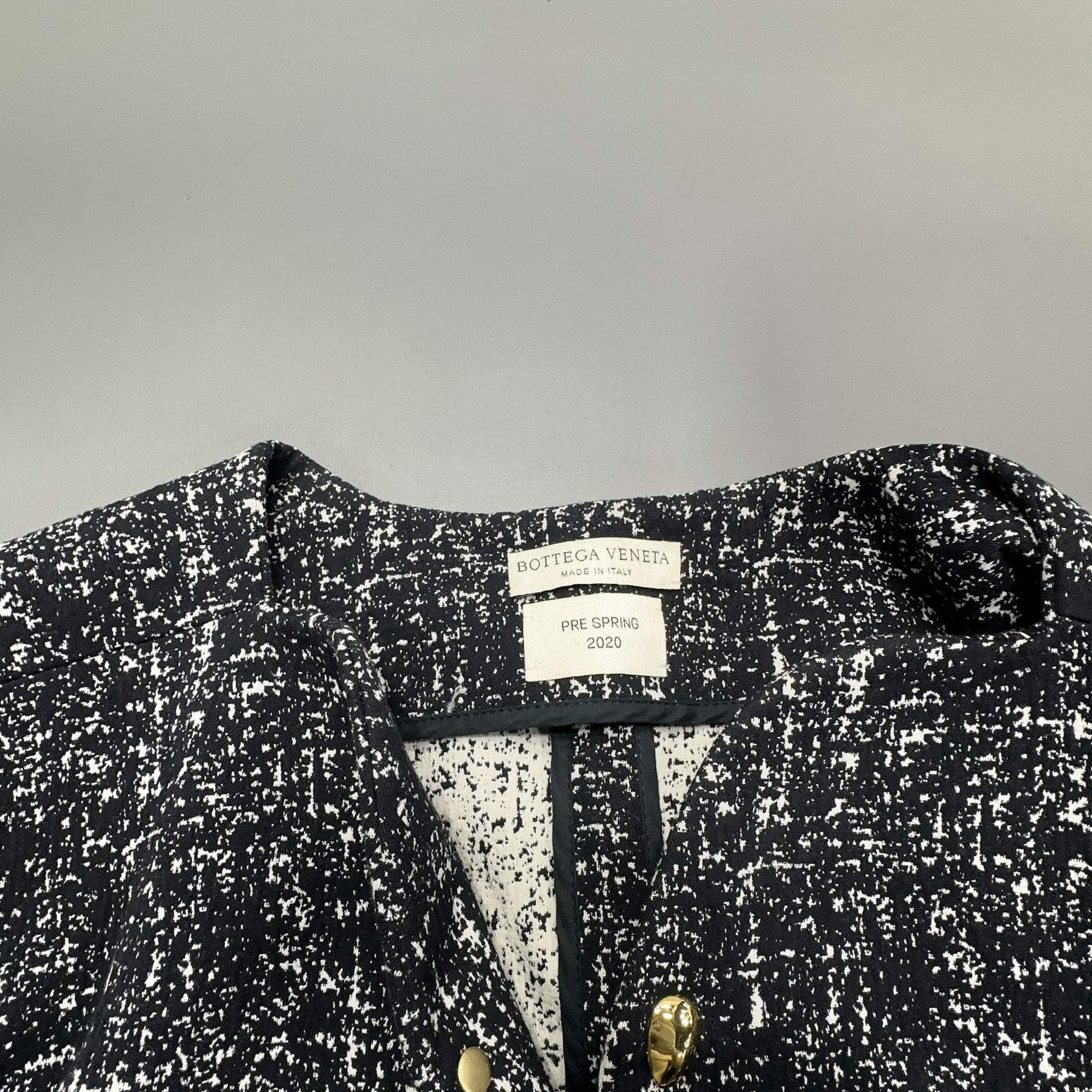 Bottega Veneta Bottega Veneta Textured Knit Jacket Size 46 Size L / US 10 / IT 46 - 5 Thumbnail