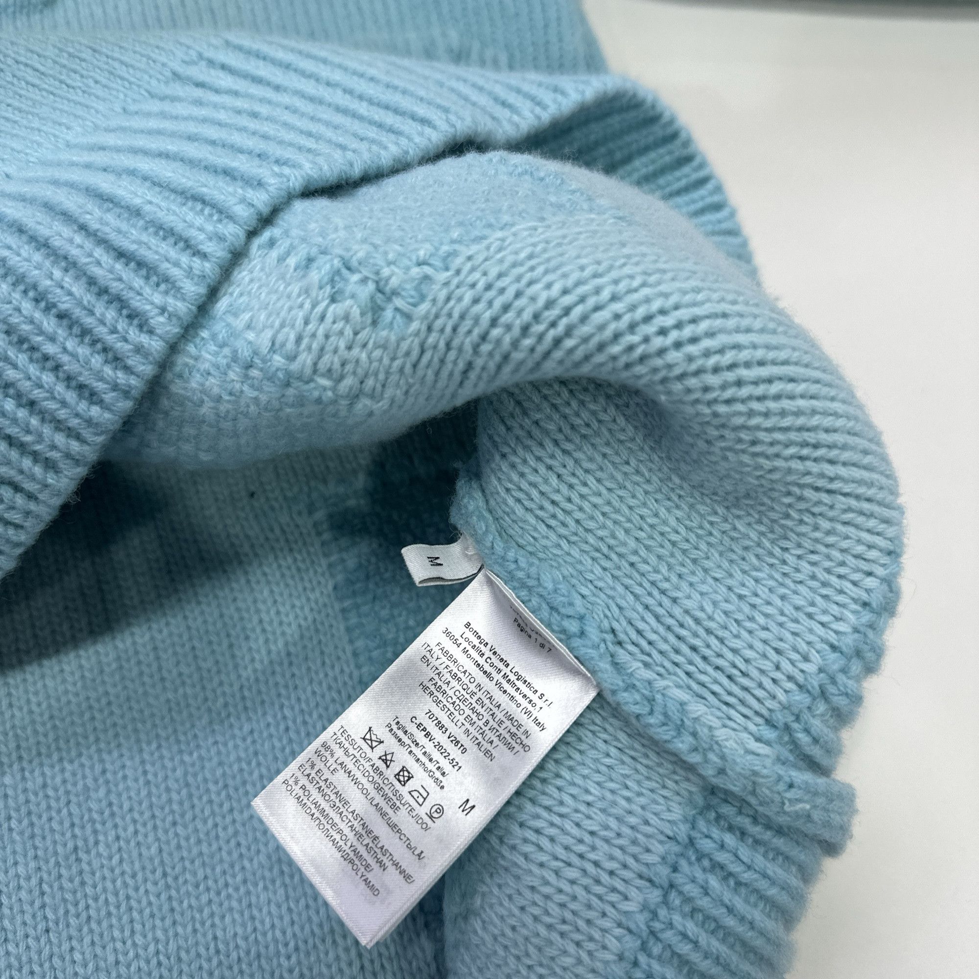 Bottega Veneta Bottega Veneta Letter Detail Sweater Size M Size M / US 6-8 / IT 42-44 - 4 Thumbnail