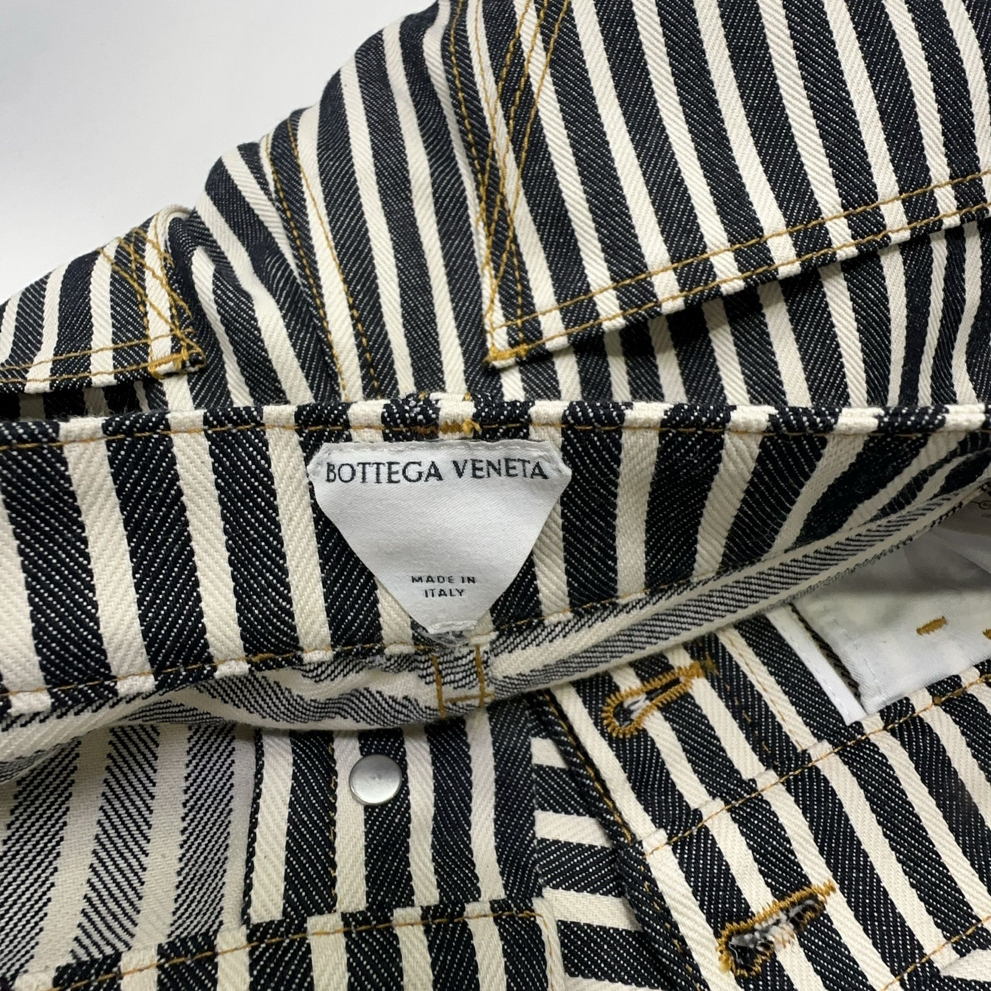 Bottega Veneta Bottega Veneta Striped Pants Size 36 Size 25" / US 0 / IT 36 - 3 Thumbnail