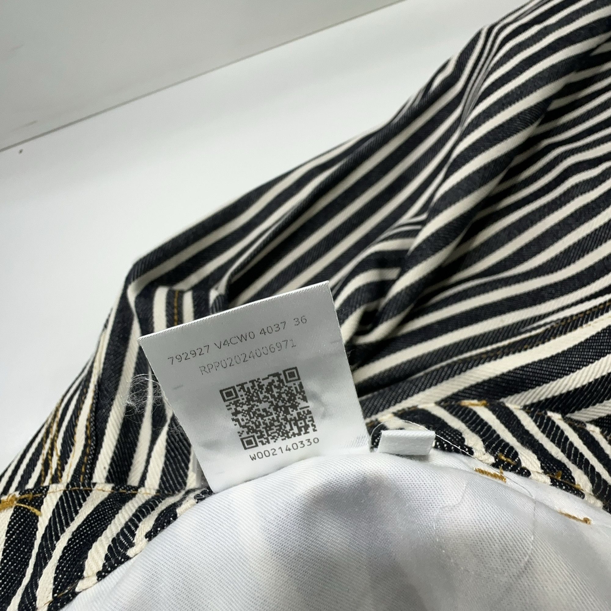Bottega Veneta Bottega Veneta Striped Pants Size 36 Size 25" / US 0 / IT 36 - 5 Thumbnail