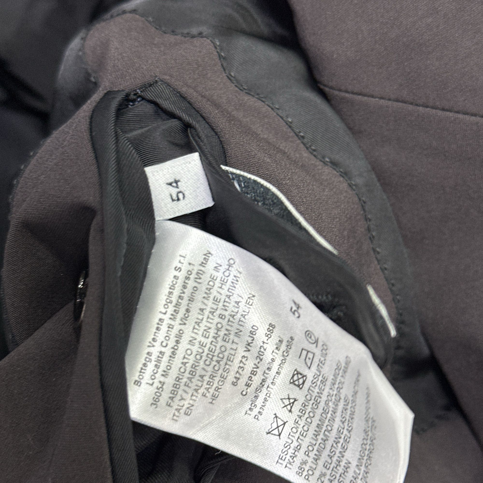 Bottega Veneta Bottega Veneta Black Blazer Size 54 Size 44R - 5 Thumbnail