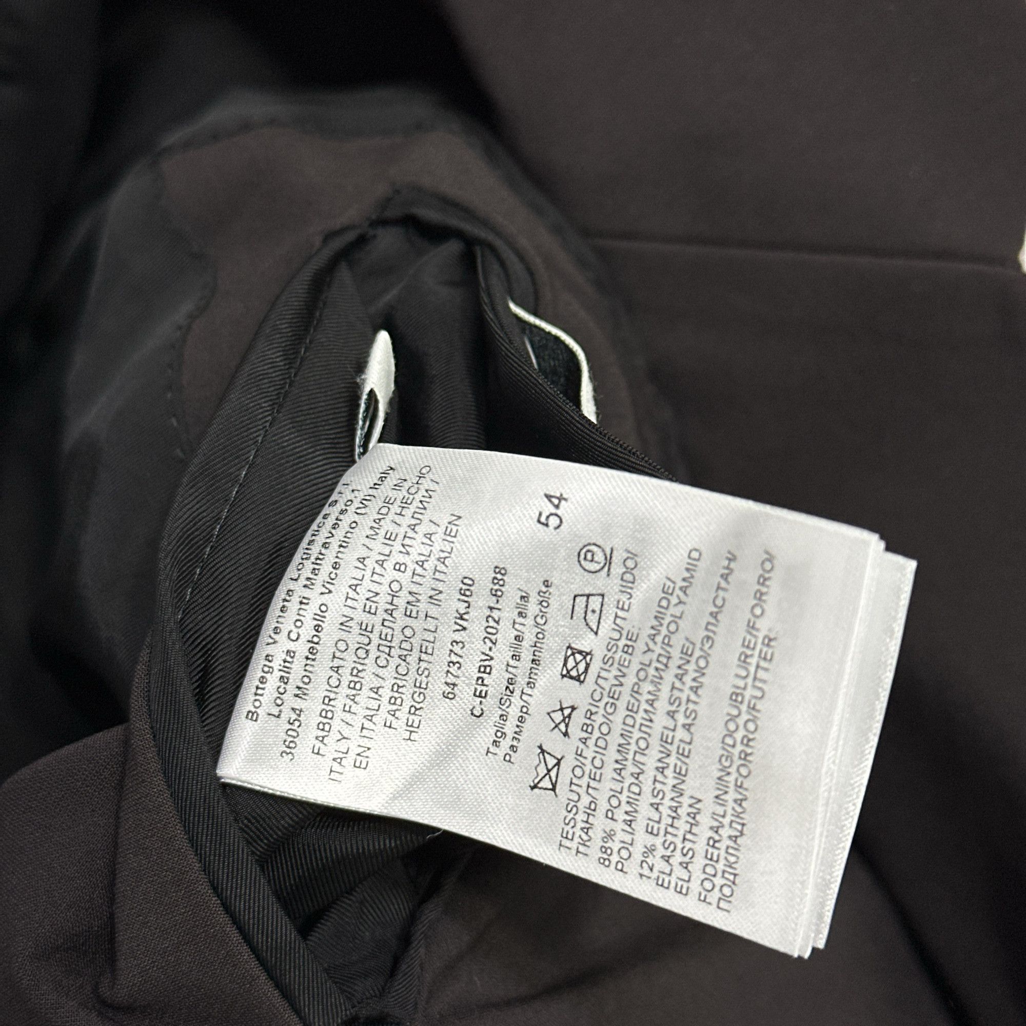 Bottega Veneta Bottega Veneta Black Blazer Size 54 Size 44R - 4 Thumbnail