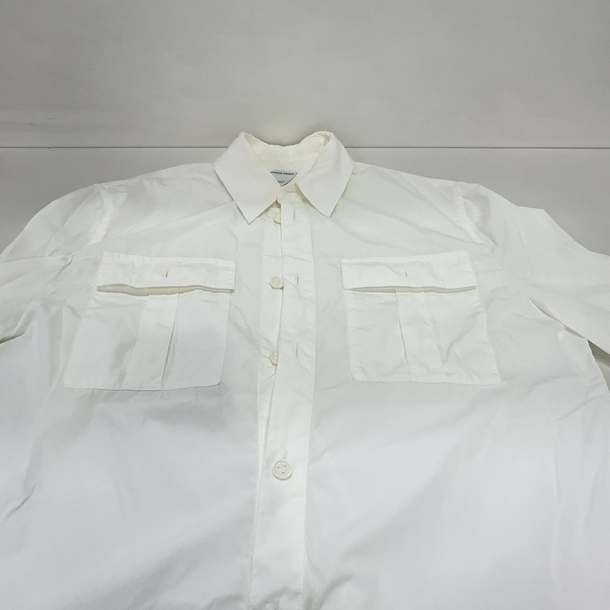 Bottega Veneta Bottega Veneta Cotton Button Up Shirt Size 46 Size US S / EU 44-46 / 1 - 7 Thumbnail