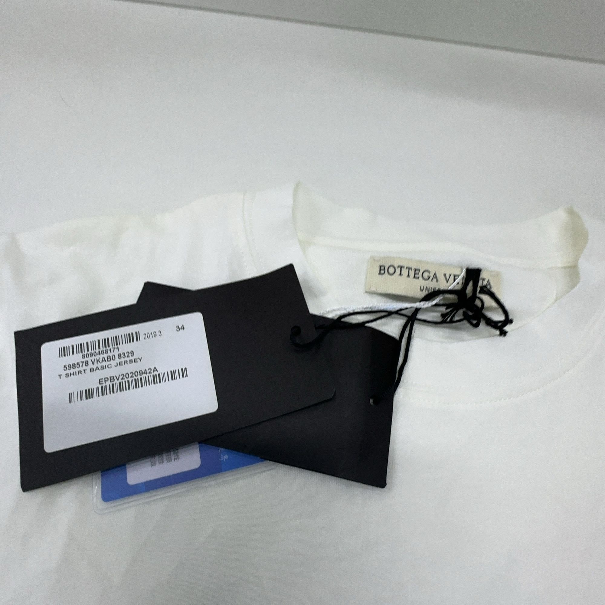 Bottega Veneta Bottega Veneta Basic Jersey T-Shirt Size 34 Size XXS / US 00 / IT 34 - 3 Thumbnail
