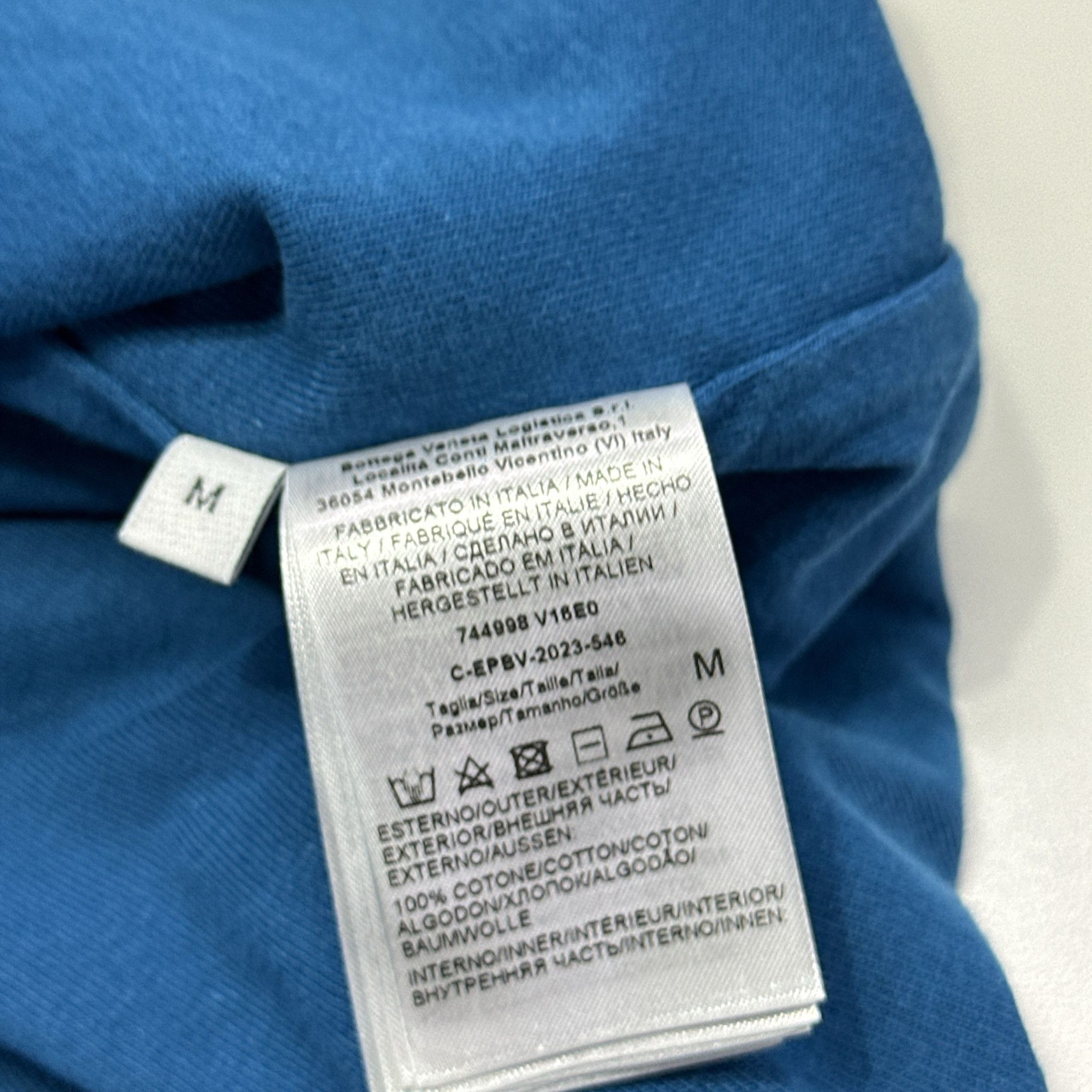 Bottega Veneta Bottega Veneta Cotton Double Layer T-Shirt Size M Size US M / EU 48-50 / 2 - 4 Thumbnail