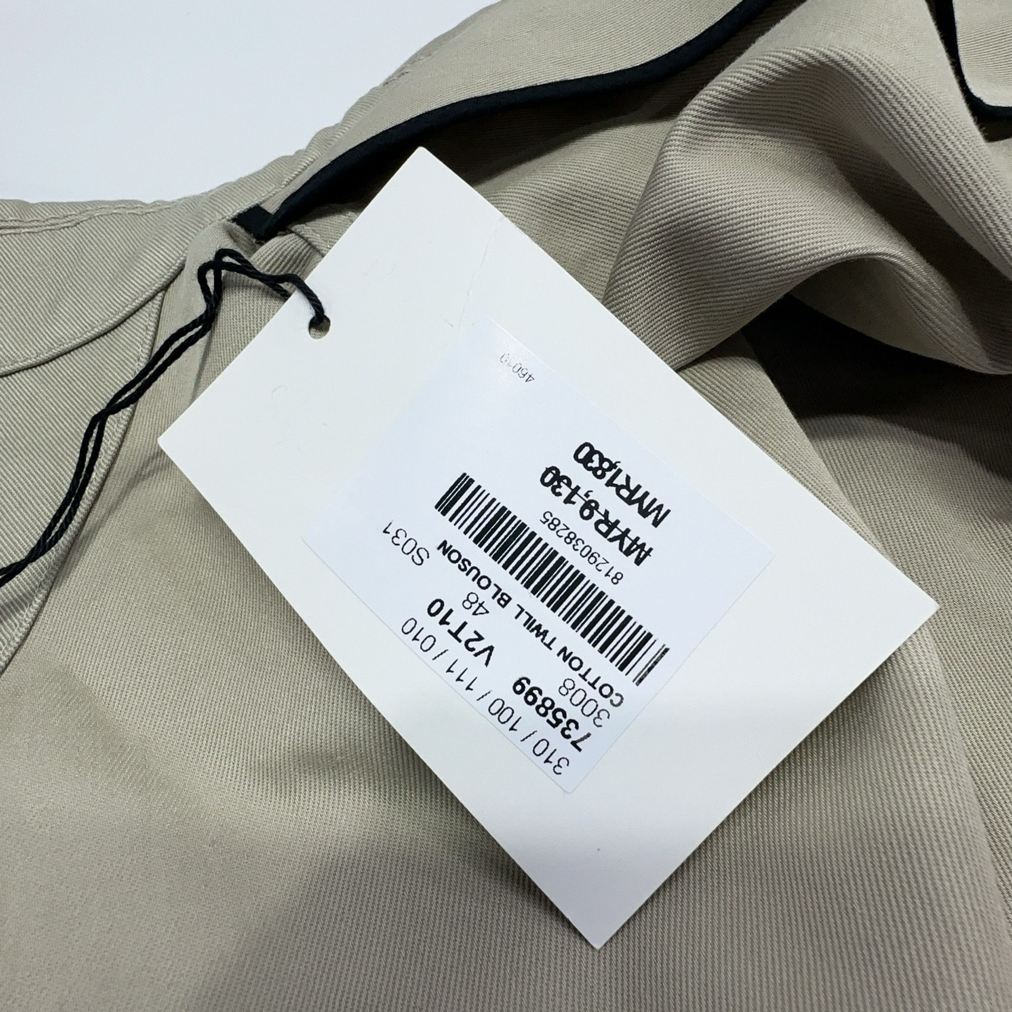 Bottega Veneta Bottega Veneta Cotton Twill Blouson Jacket Size 48 Size US M / EU 48-50 / 2 - 5 Thumbnail
