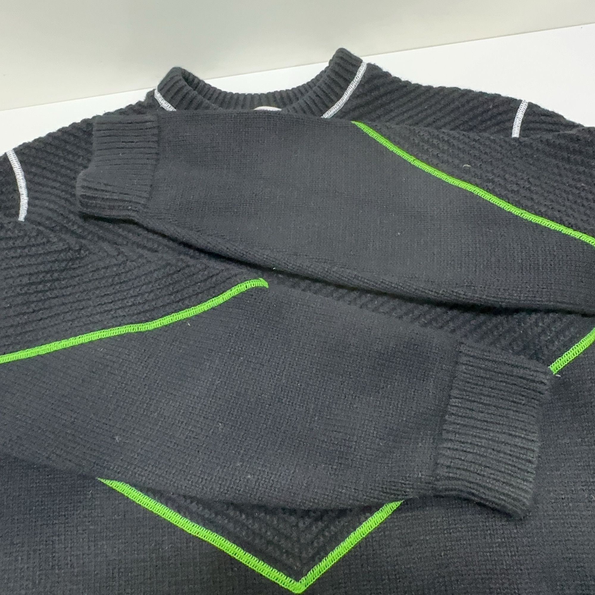 Bottega Veneta Bottega Veneta Contrast Stitch Crewneck Sweater Size S Size US S / EU 44-46 / 1 - 9 Thumbnail