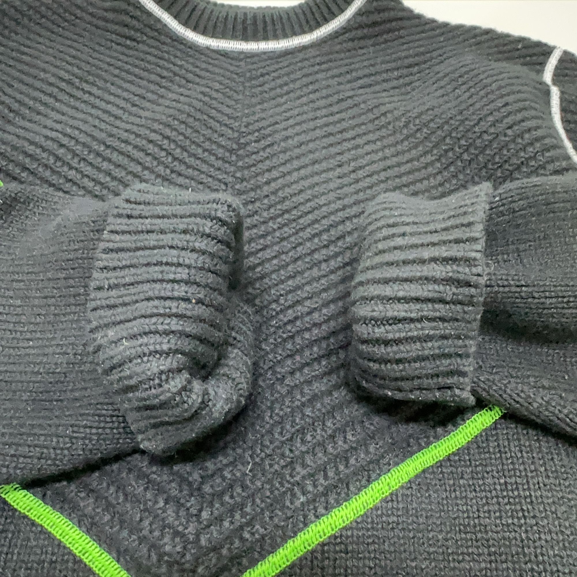 Bottega Veneta Bottega Veneta Contrast Stitch Crewneck Sweater Size S Size US S / EU 44-46 / 1 - 8 Thumbnail
