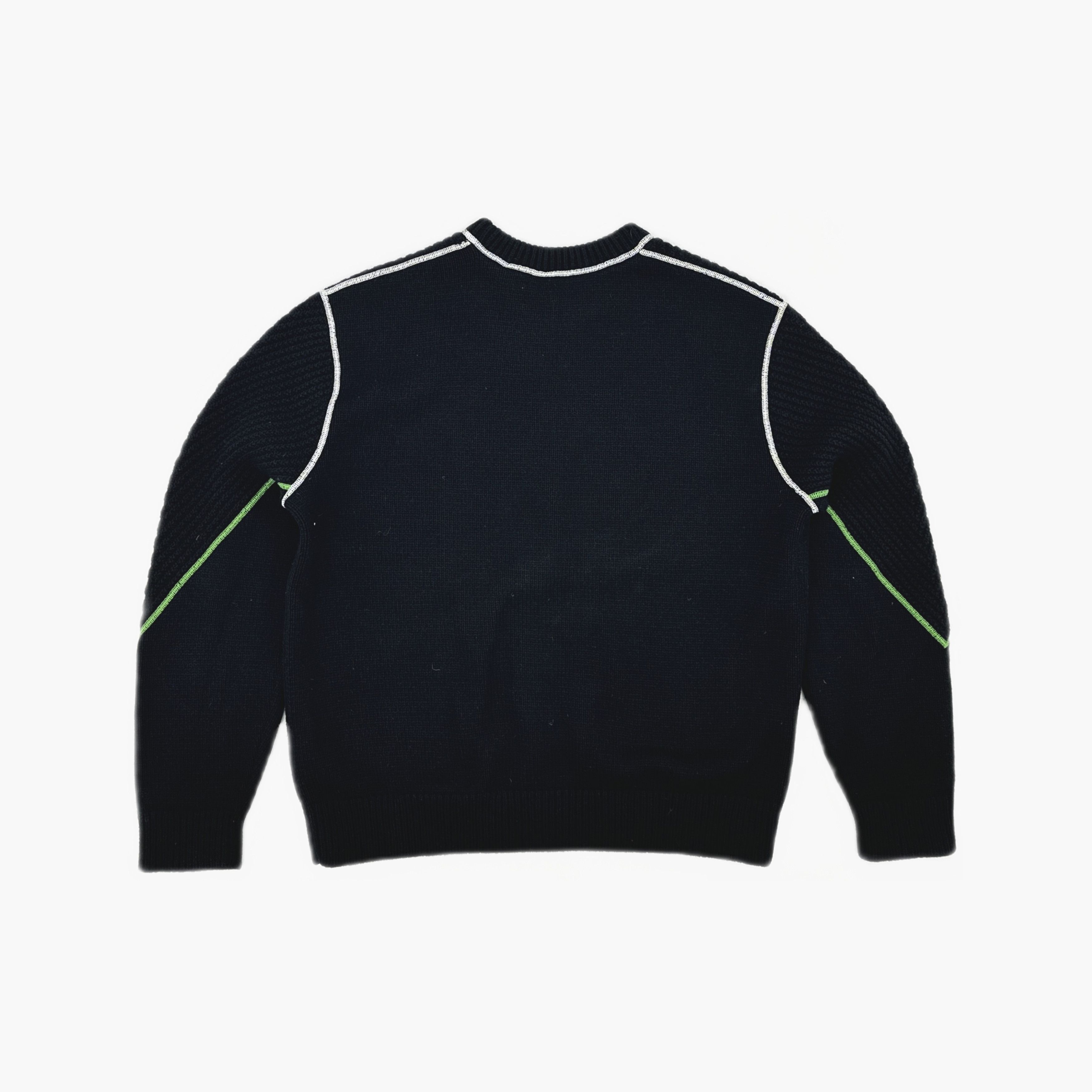 Bottega Veneta Bottega Veneta Contrast Stitch Crewneck Sweater Size S Size US S / EU 44-46 / 1 - 2 Thumbnail