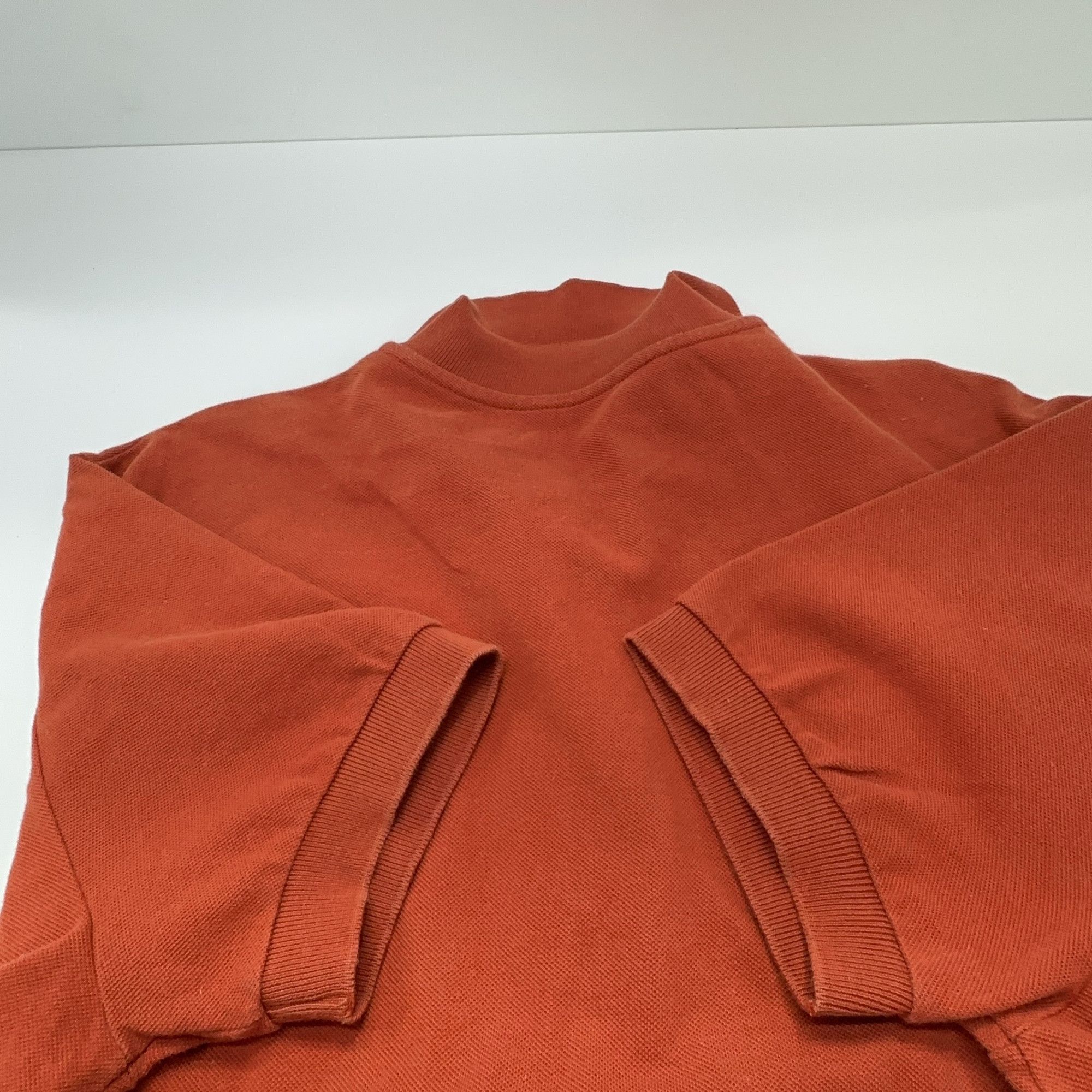 Bottega Veneta Bottega Veneta Orange Polo Shirt Size L Size US L / EU 52-54 / 3 - 12 Thumbnail