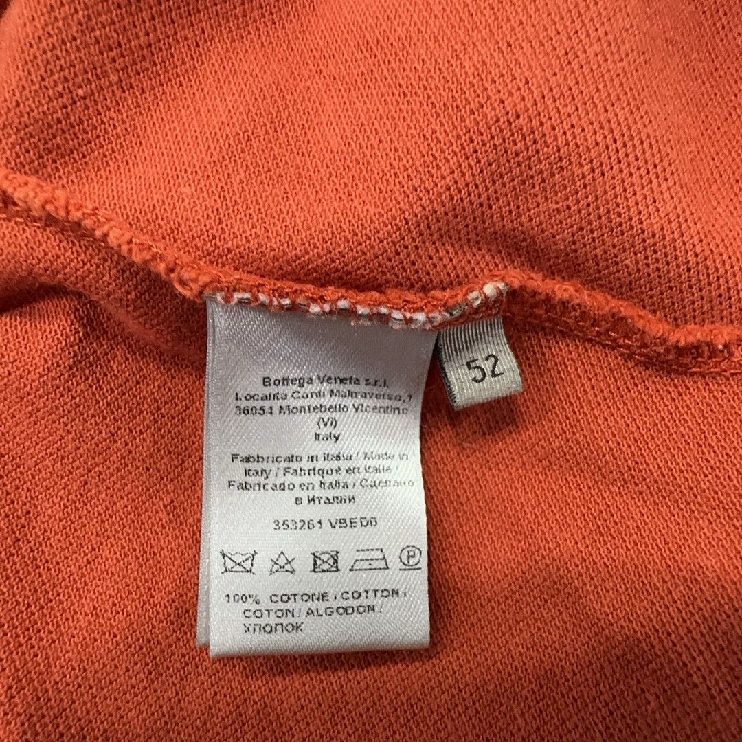 Bottega Veneta Bottega Veneta Orange Polo Shirt Size L Size US L / EU 52-54 / 3 - 4 Thumbnail