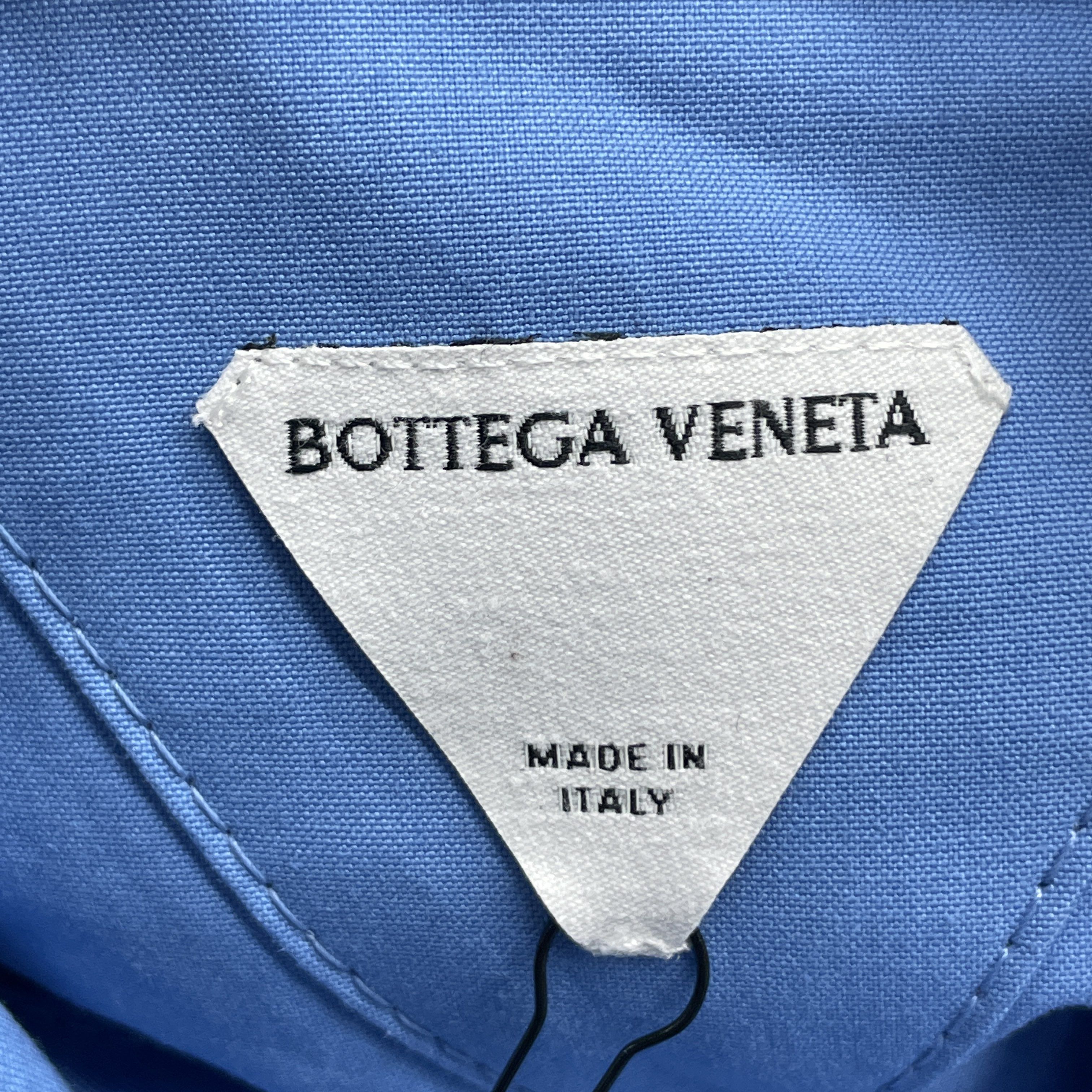 Bottega Veneta Bottega Veneta Compact Cotton Canvas Shirt Size M Size US M / EU 48-50 / 2 - 3 Thumbnail