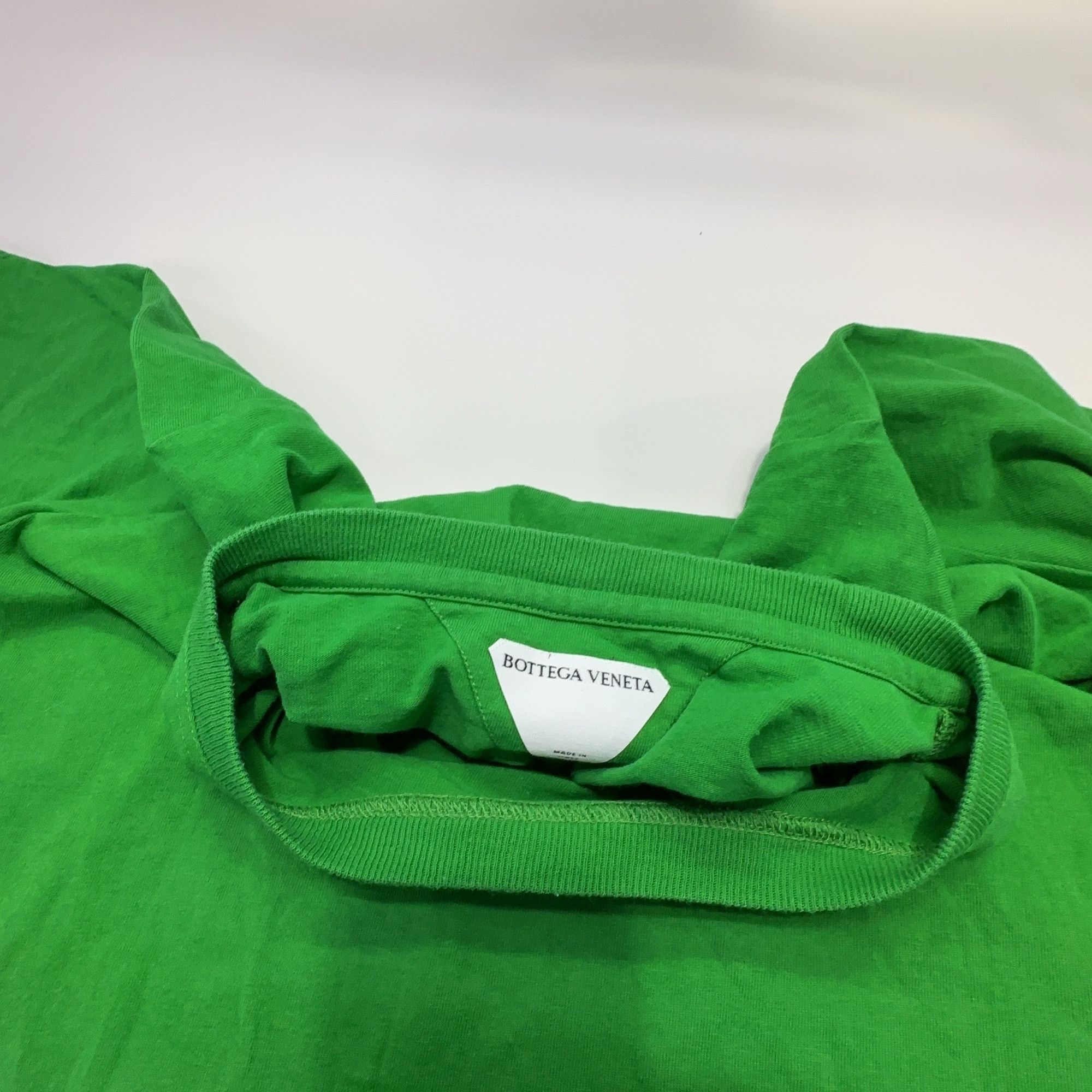Bottega Veneta Bottega Veneta Green Crewneck T-Shirt Size XL Size US XL / EU 56 / 4 - 5 Thumbnail
