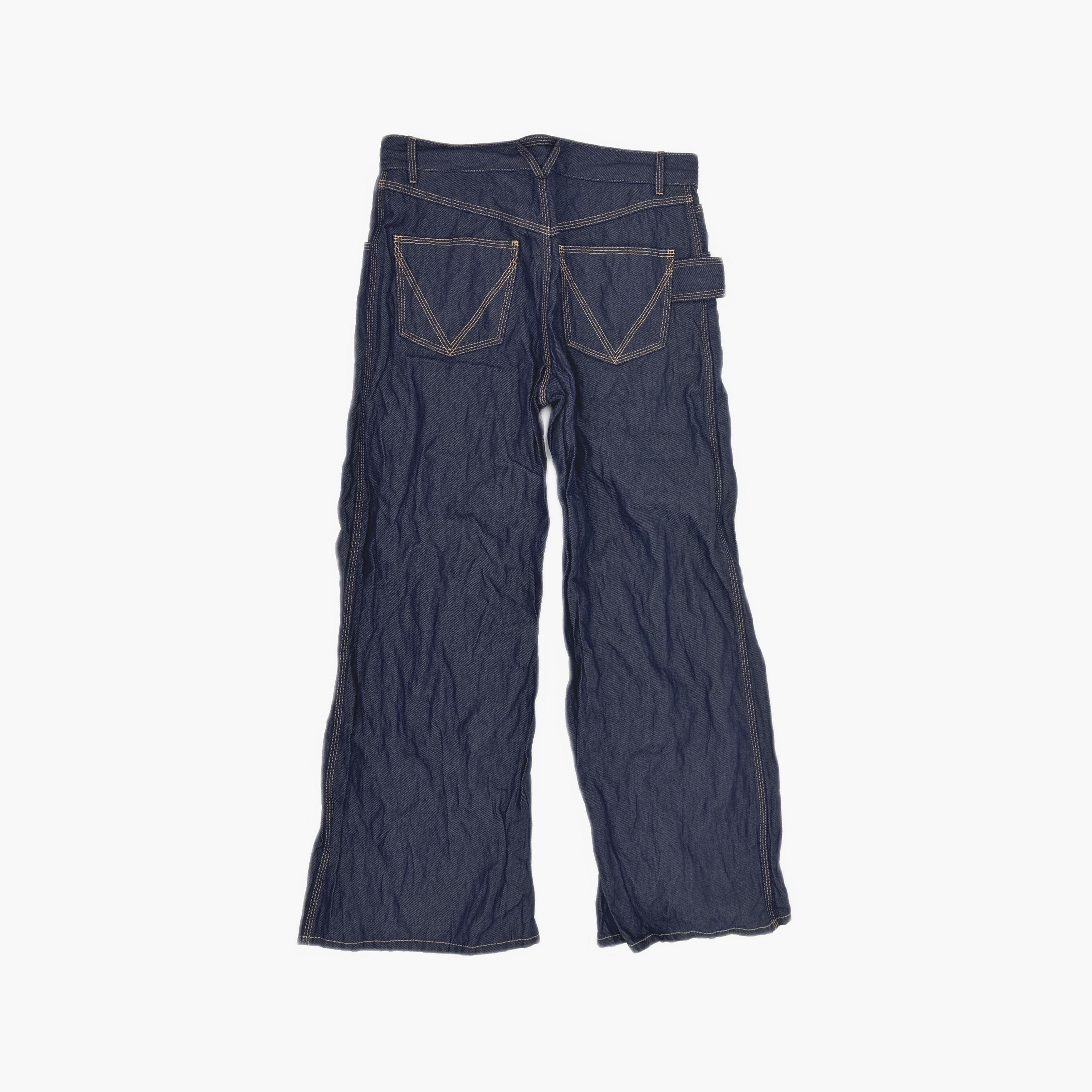 Bottega Veneta Bottega Veneta Wrinkled Denim Jeans Size 36 Size US 36 / EU 52 - 2 Thumbnail