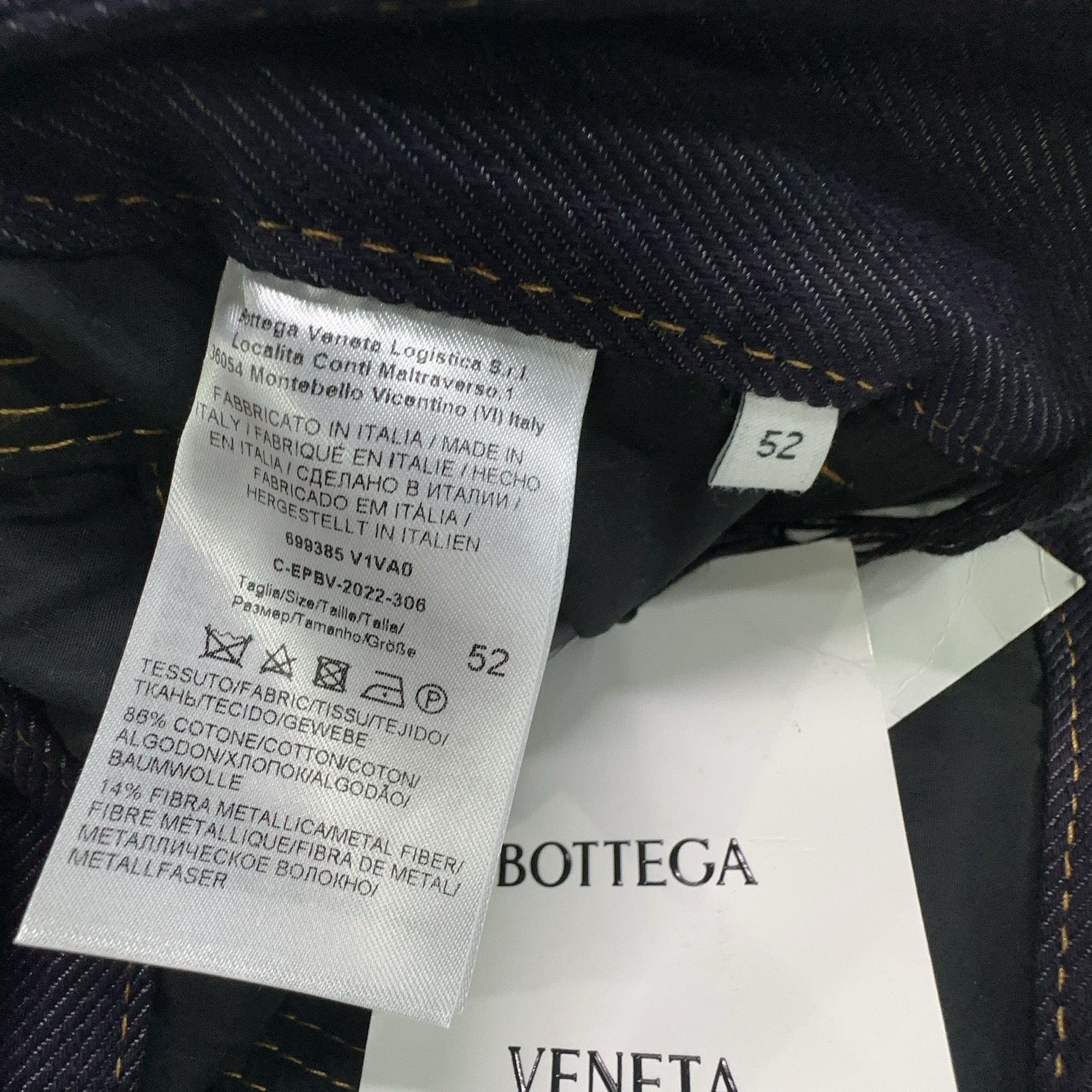 Bottega Veneta Bottega Veneta Wrinkled Denim Jeans Size 36 Size US 36 / EU 52 - 3 Thumbnail