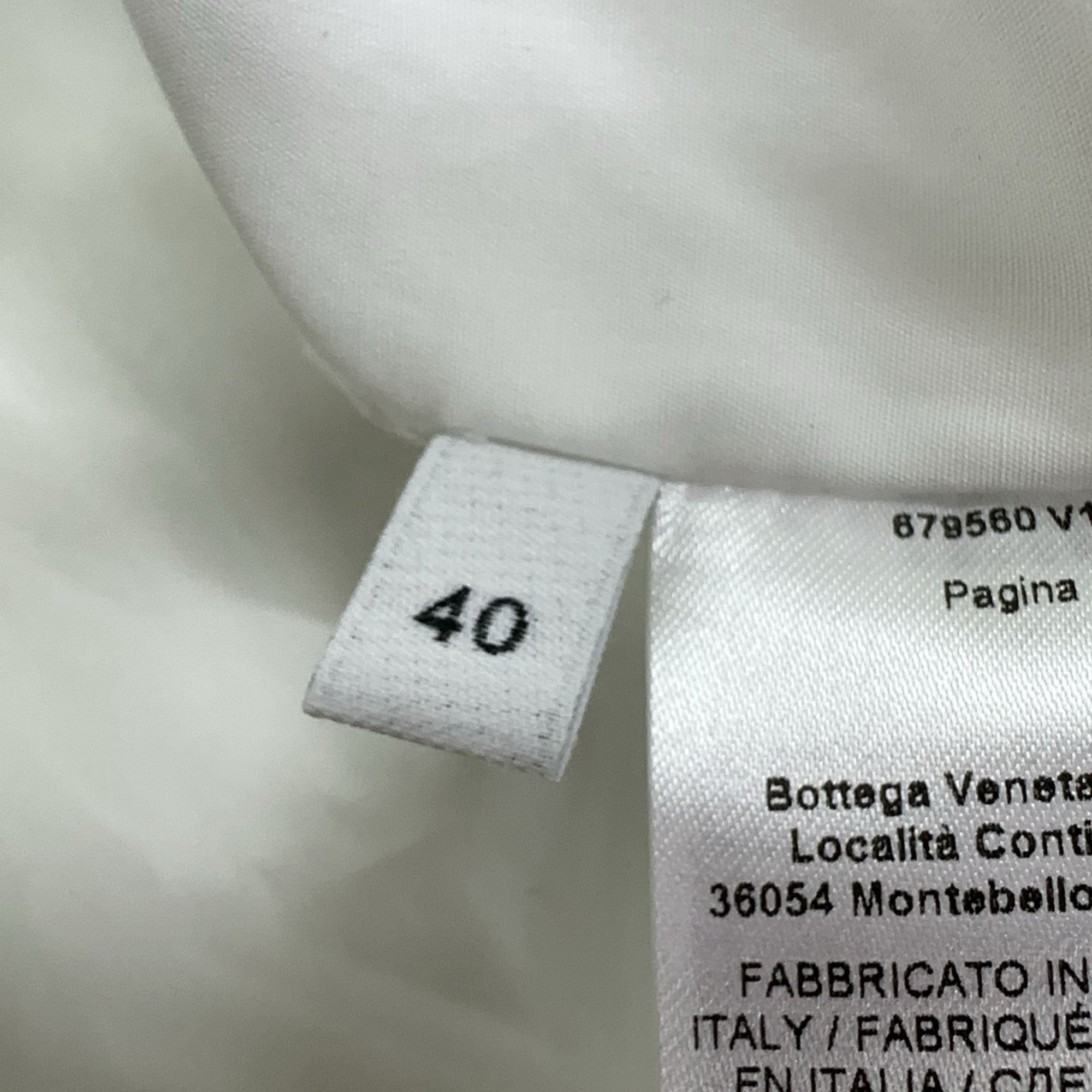 Bottega Veneta Bottega Veneta Cotton Button Up Shirt Size 40 Size S / US 4 / IT 40 - 3 Thumbnail