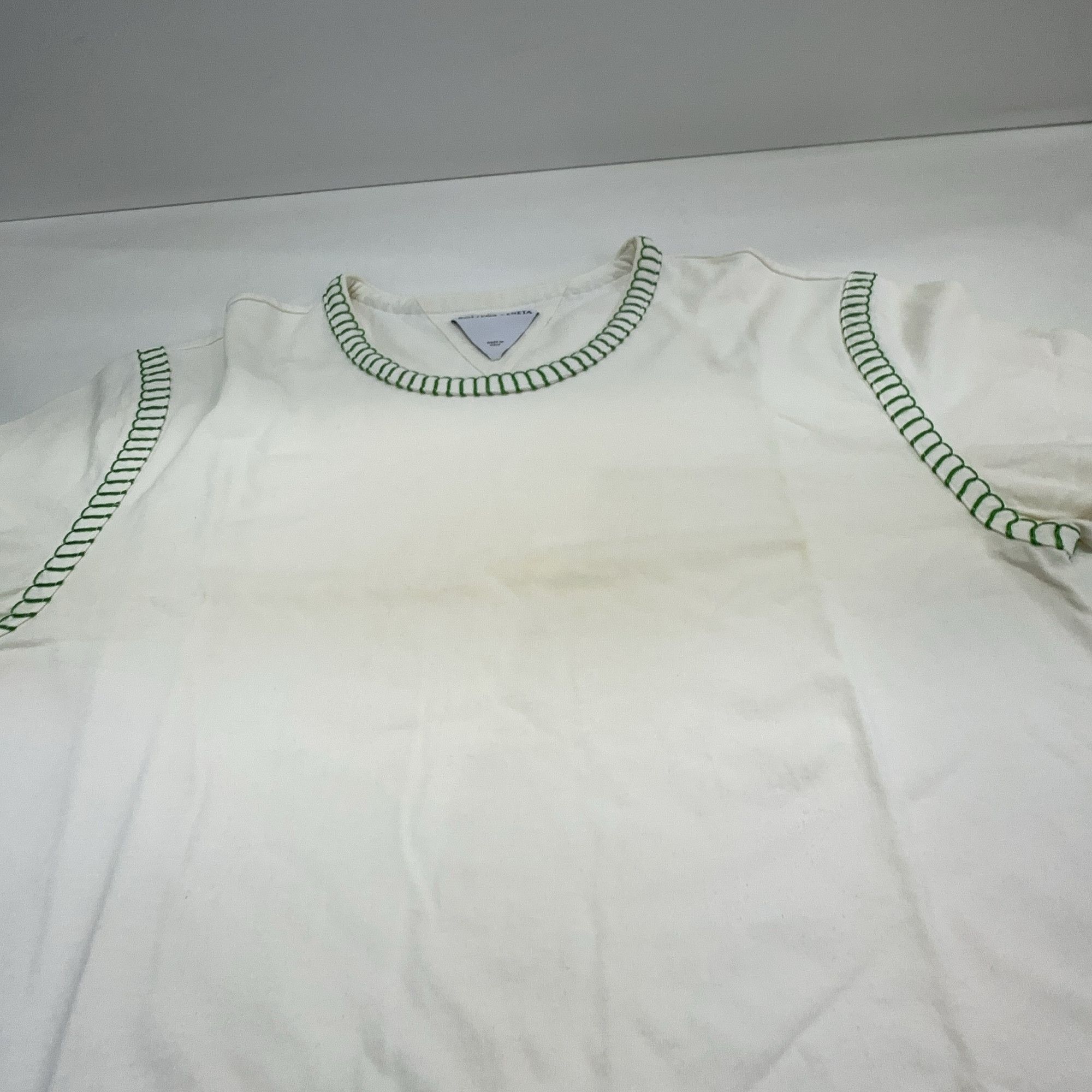 Bottega Veneta Bottega Veneta Contrast Stitch T-Shirt Size M Size US M / EU 48-50 / 2 - 7 Thumbnail
