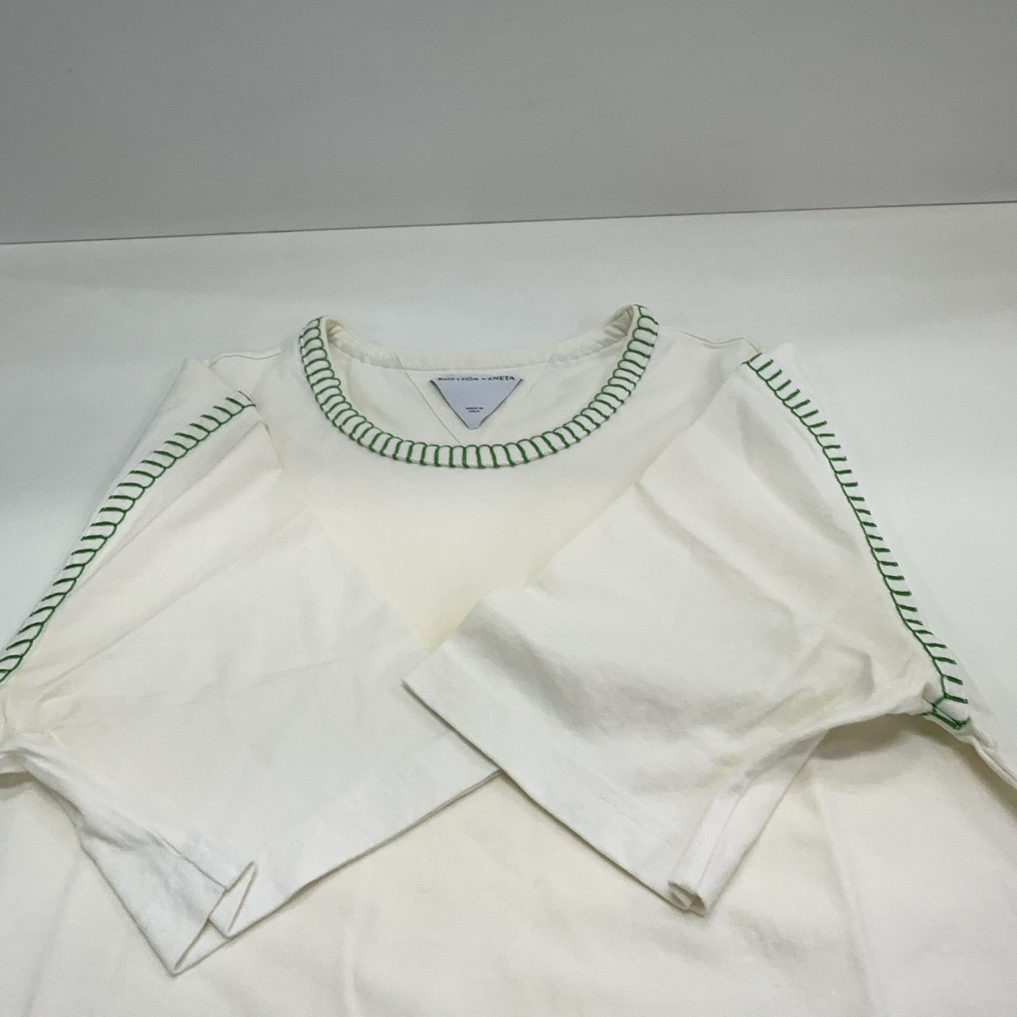 Bottega Veneta Bottega Veneta Contrast Stitch T-Shirt Size M Size US M / EU 48-50 / 2 - 12 Thumbnail