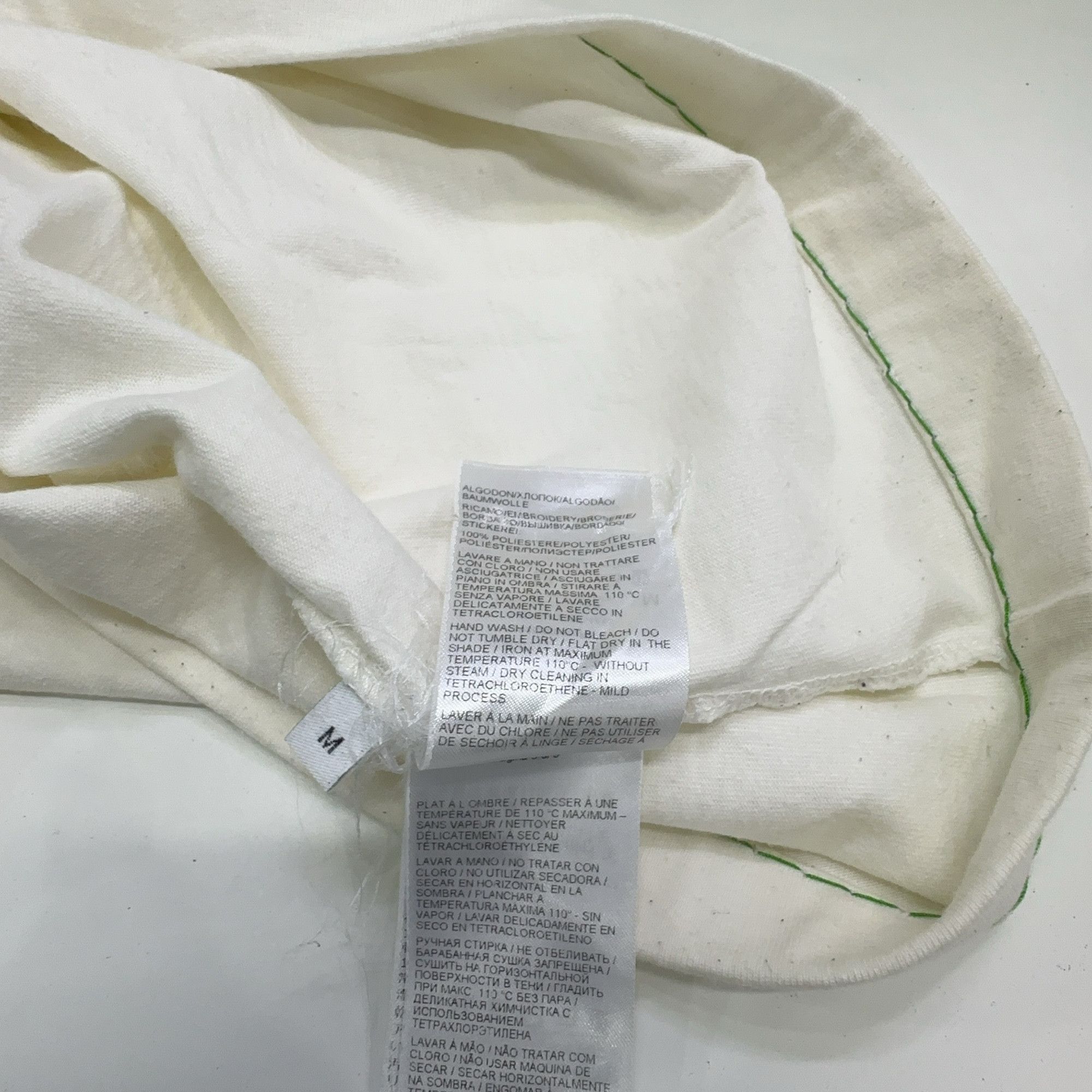 Bottega Veneta Bottega Veneta Contrast Stitch T-Shirt Size M Size US M / EU 48-50 / 2 - 5 Thumbnail