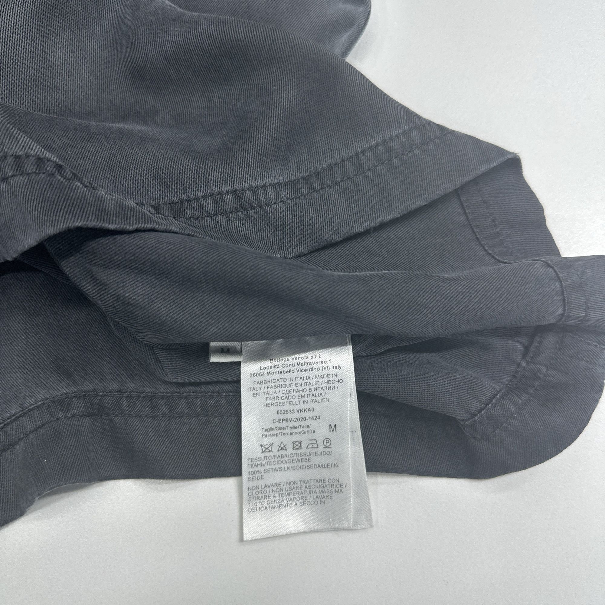 Bottega Veneta Bottega Veneta Silk Hooded T-Shirt Size M Size US M / EU 48-50 / 2 - 4 Thumbnail