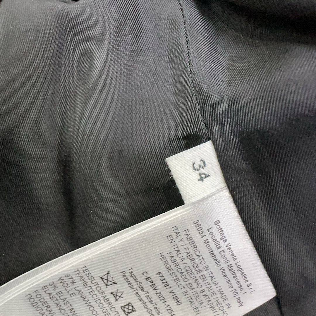 Bottega Veneta Bottega Veneta Double Breasted Wool Blazer Size 34 Size XXS / US 00 / IT 34 - 4 Thumbnail