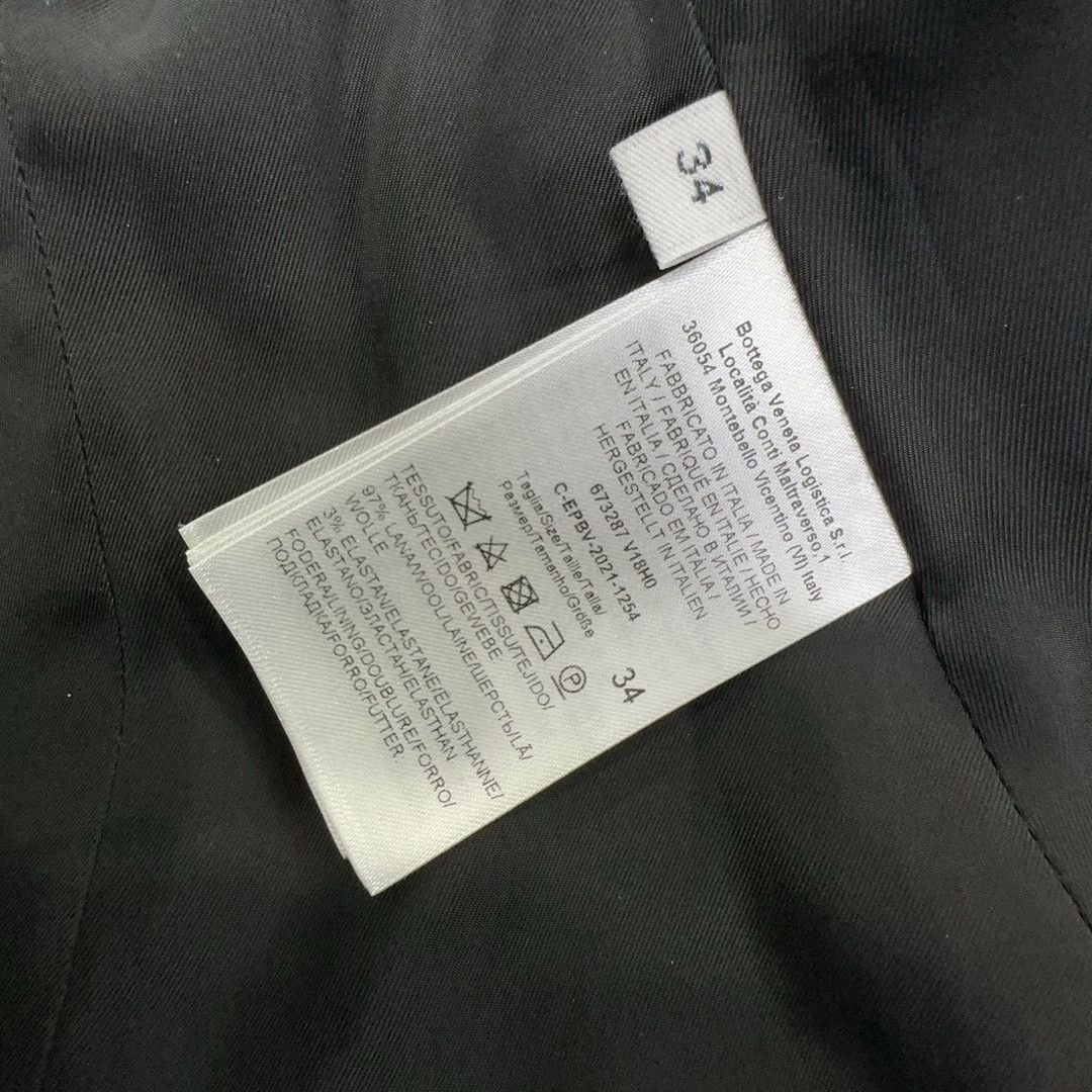 Bottega Veneta Bottega Veneta Double Breasted Wool Blazer Size 34 Size XXS / US 00 / IT 34 - 3 Thumbnail