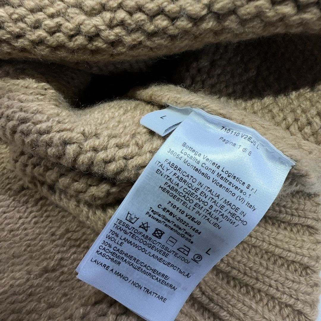 Bottega Veneta Bottega Veneta Wool Cashmere Hooded Sweater Size L Size US L / EU 52-54 / 3 - 3 Thumbnail