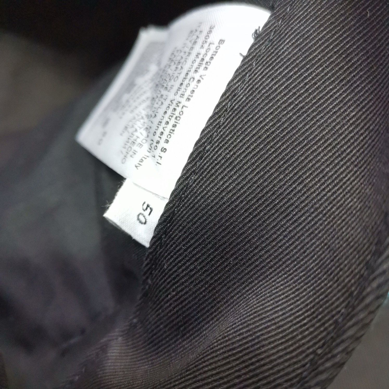 Bottega Veneta Bottega Veneta Black Cotton Casual Pants Size 50 Size US 34 / EU 50 - 3 Thumbnail