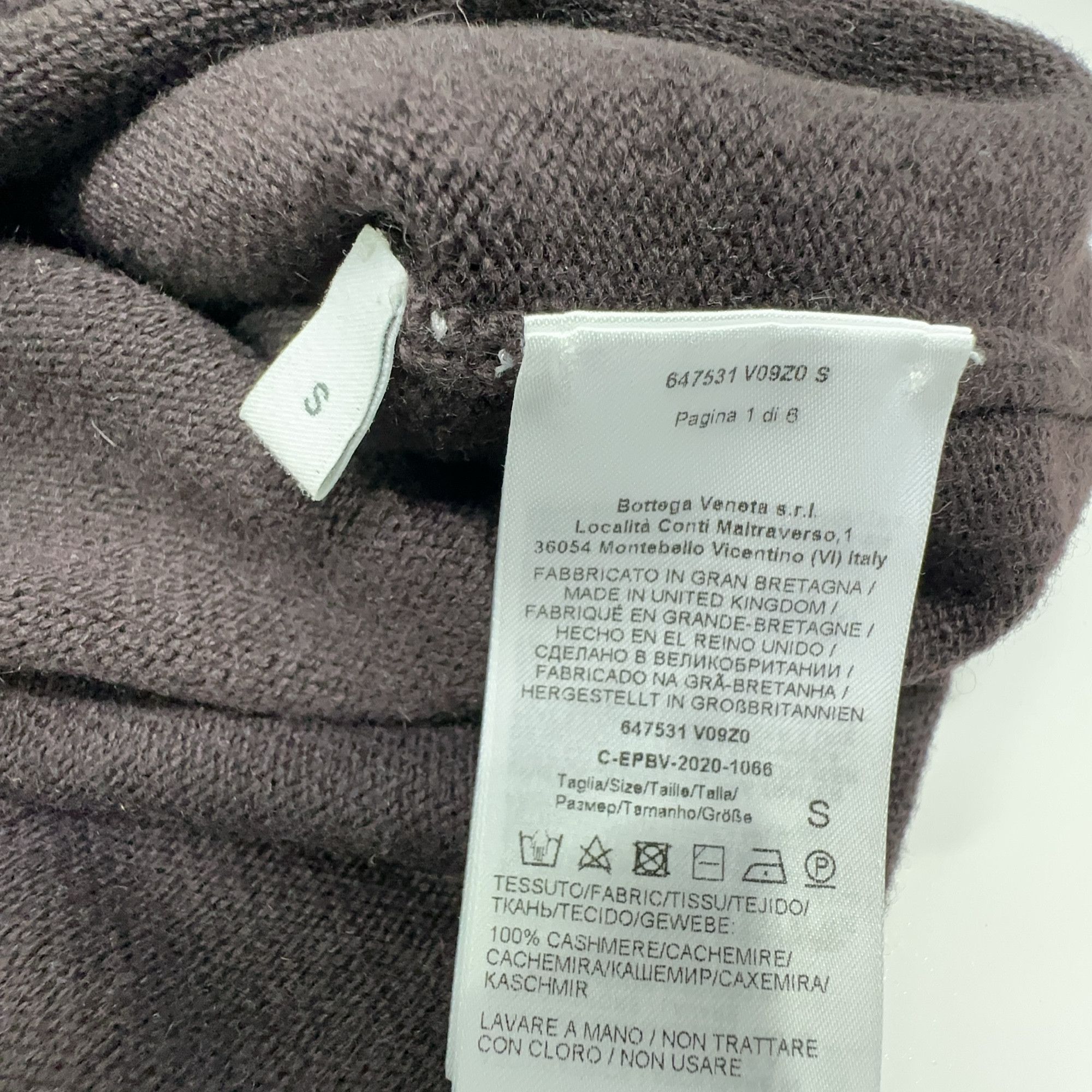Bottega Veneta Bottega Veneta Cashmere Crewneck Sweater Size S Size US S / EU 44-46 / 1 - 3 Thumbnail