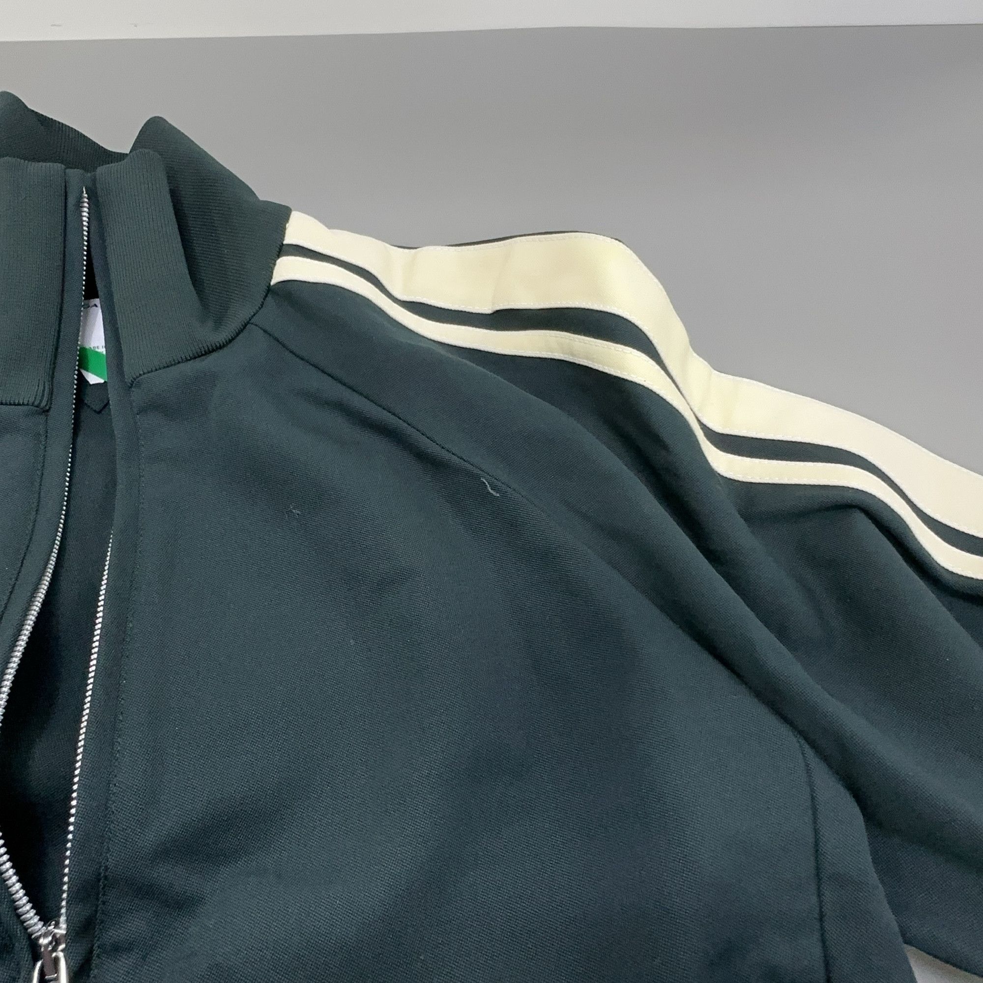 Bottega Veneta Bottega Veneta Contrast Sleeve Zip-Up Jacket Size XS Size US XS / EU 42 / 0 - 6 Thumbnail